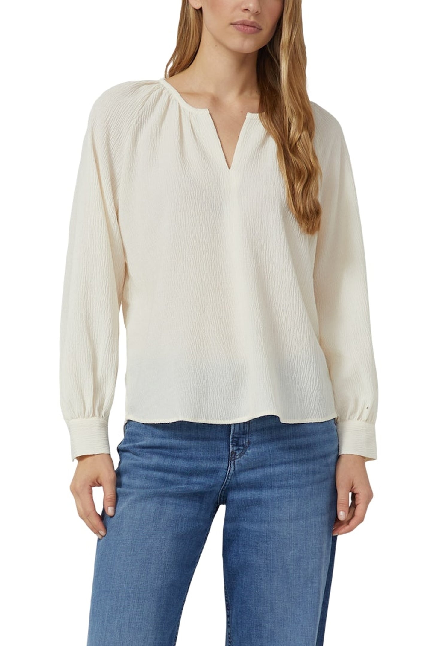 S.OLIVER BLOUSES CRÈME 1