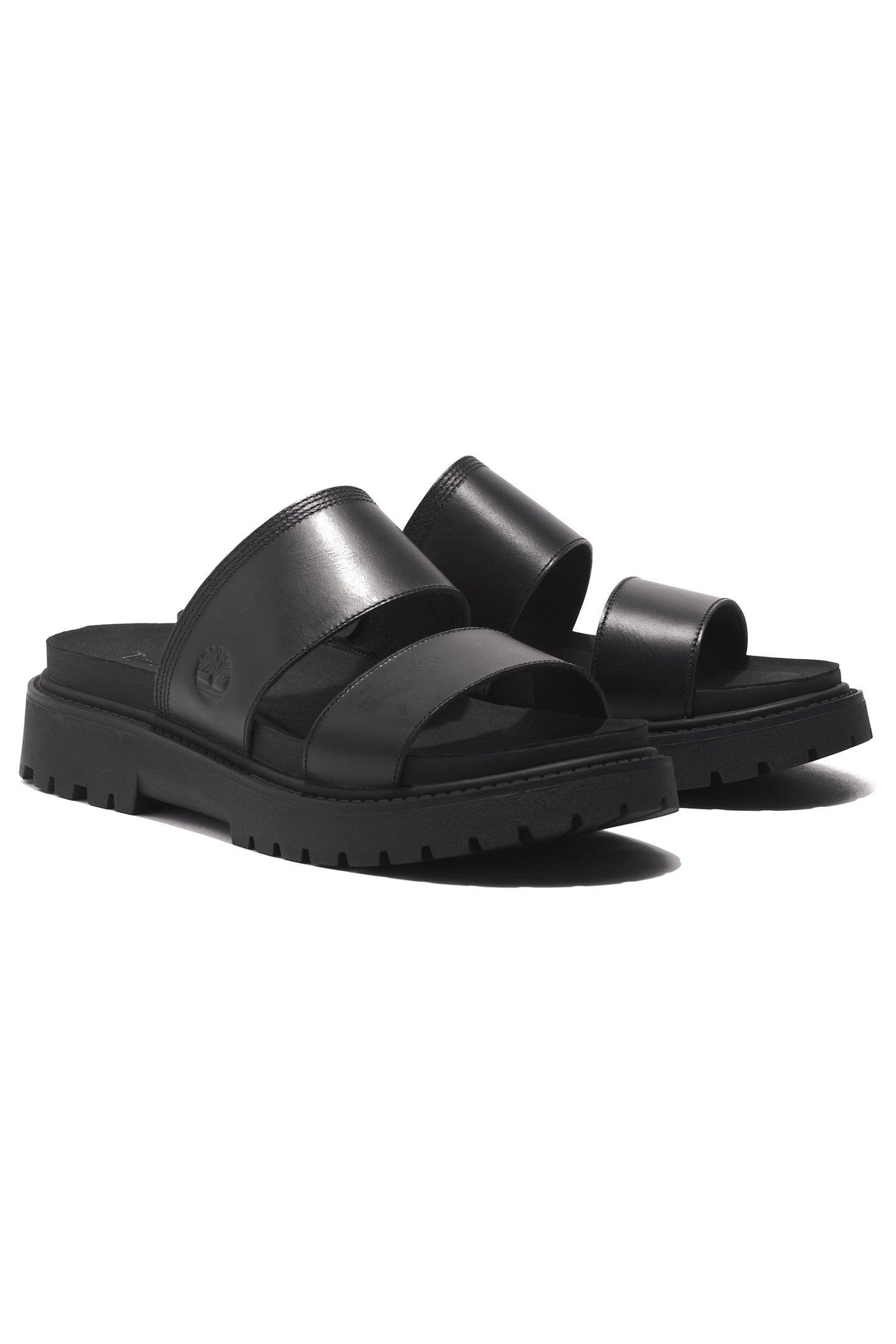 CLAIREMONT WAY SLIDE SANDAL BLACK FULL GRAIN 2