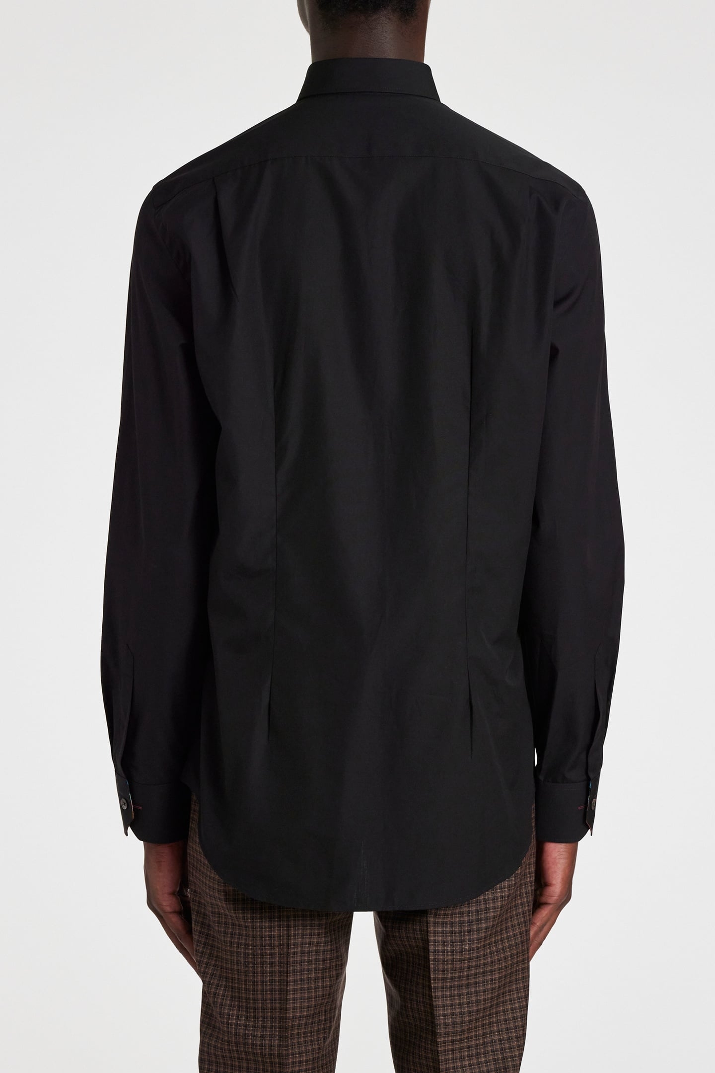 S/C SUPER SLIM SHIRT BLACK 4