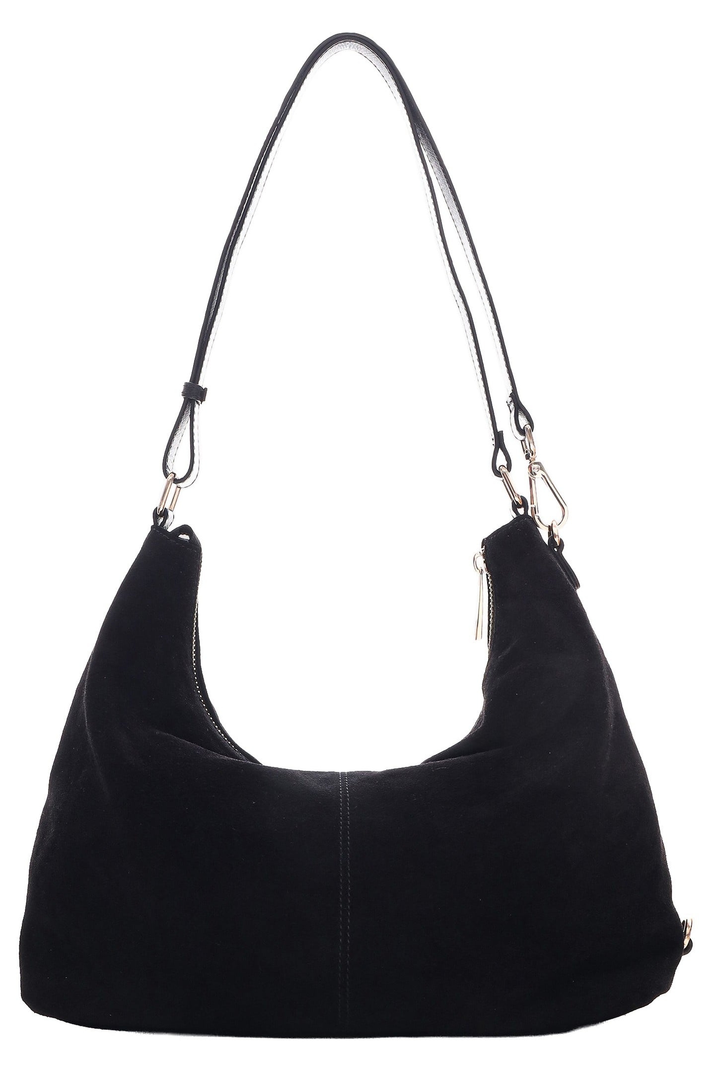 RIO SUEDE BLACK W. GOLD 2