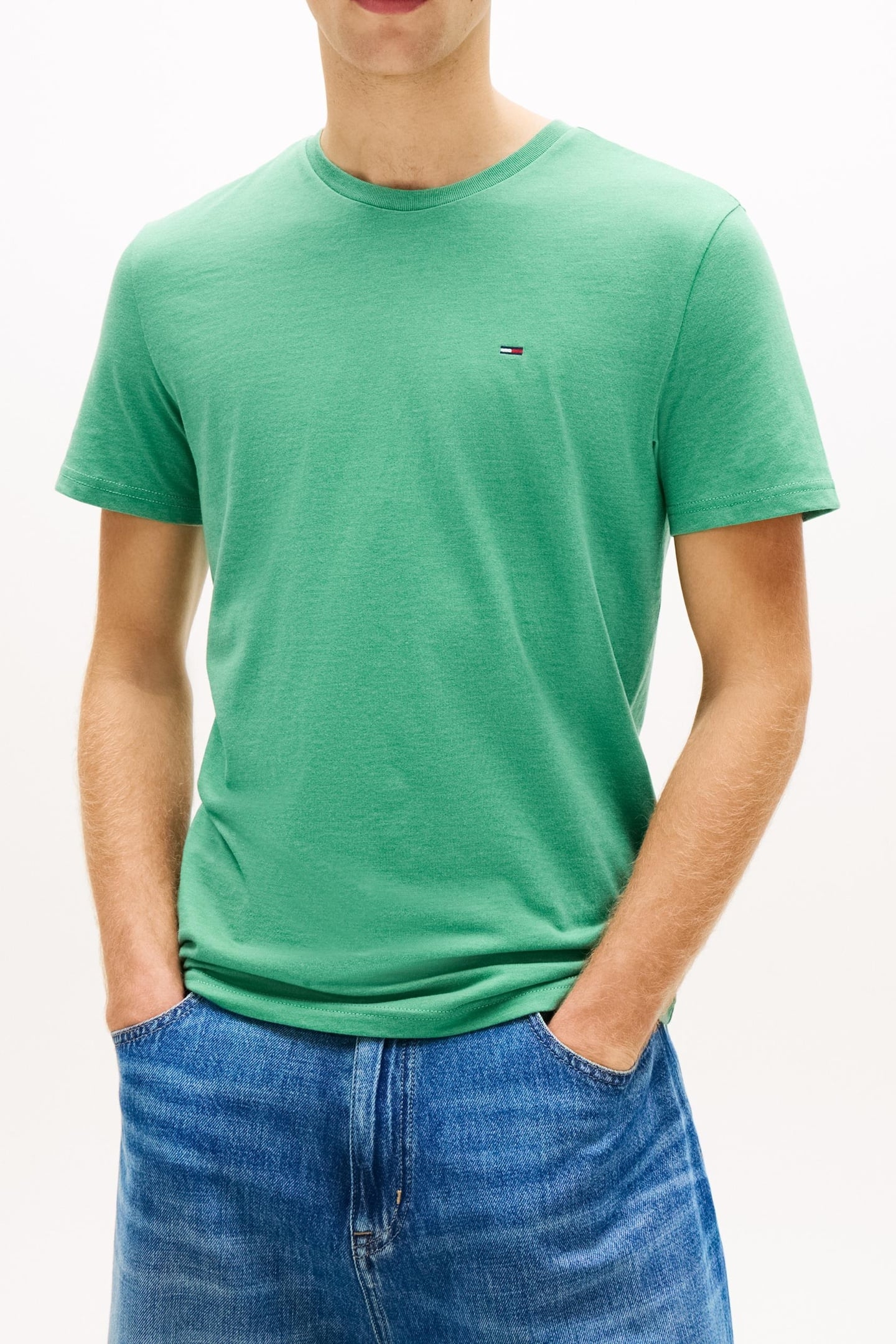 HEATHERED XSLIM JASPER SHIRT BAHAMA GREEN 3