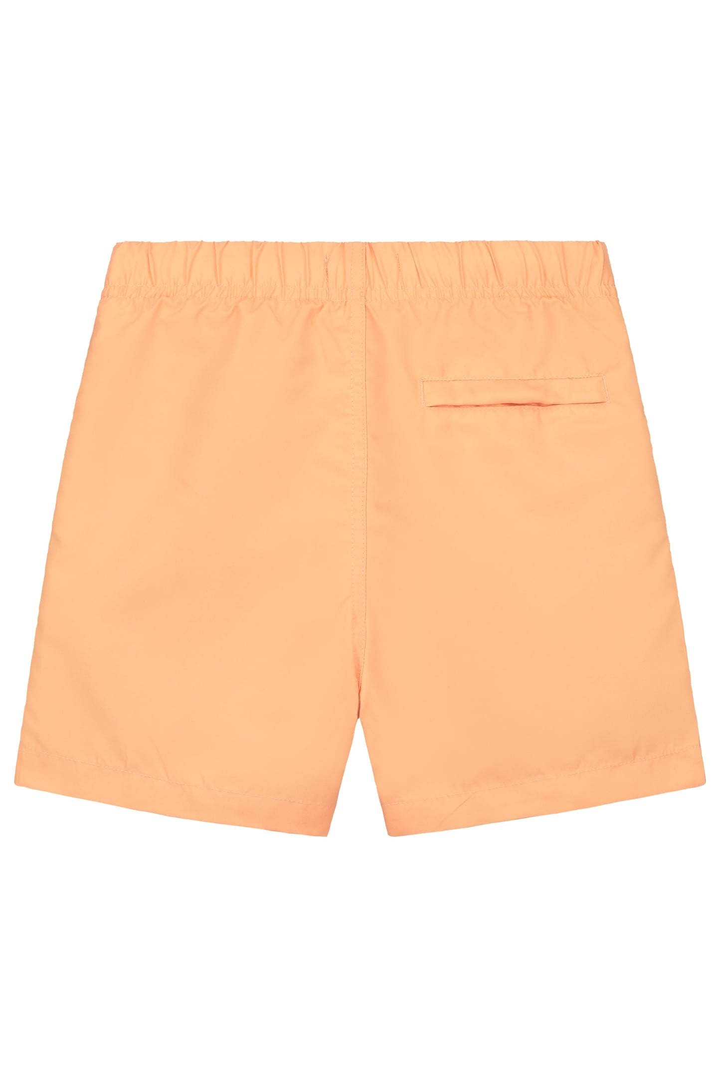 BOYS MILO SWIM SHORTS 4 INCH SOLID ORANGE SUN 3