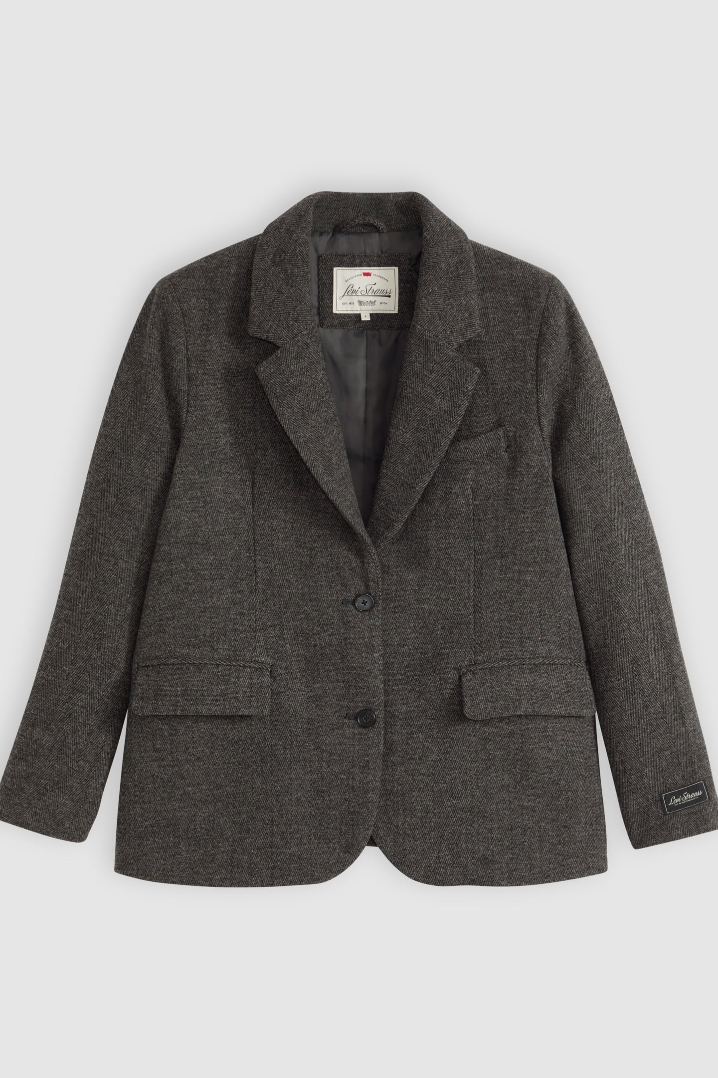 STELLA RELAXED BLAZER BLACK 3