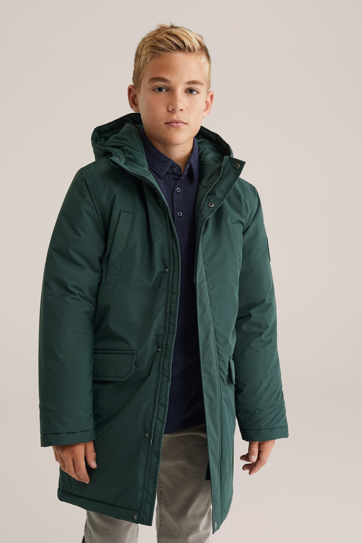PARKA DARK GREEN 1