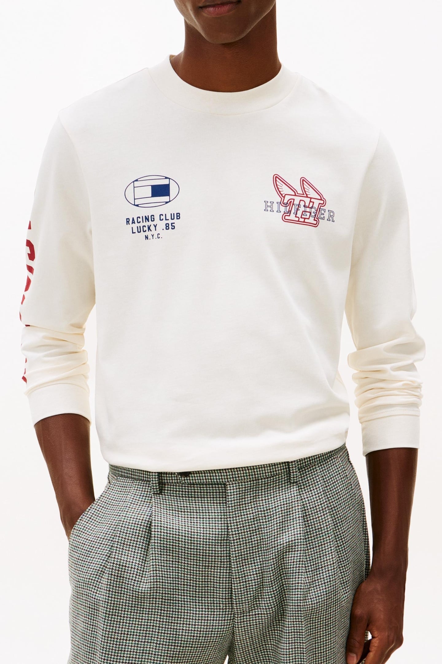 MODERN ATHLEISURE LS TEE IVORY PETAL 1