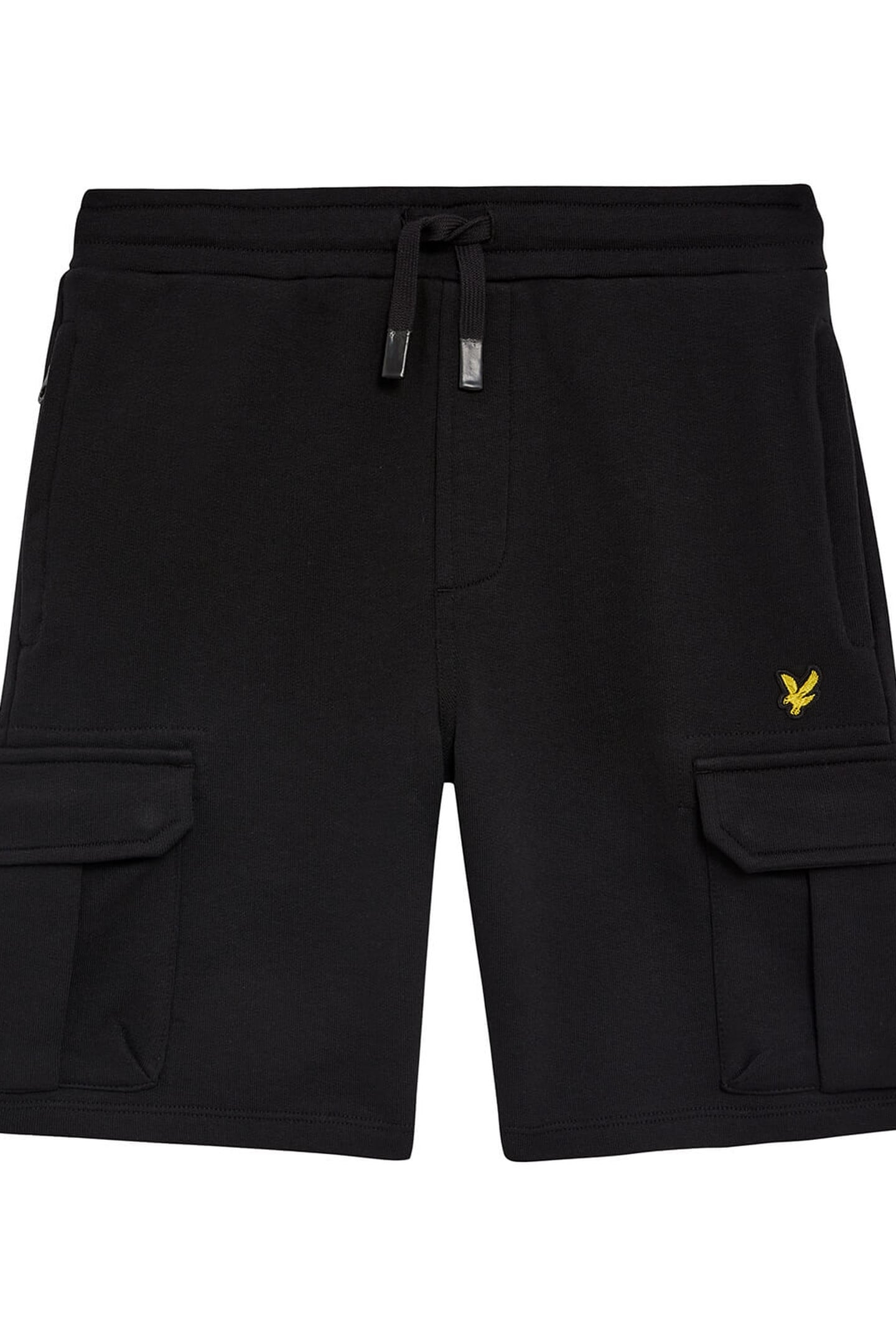 CARGO SWEAT SHORT JET BLACK 1