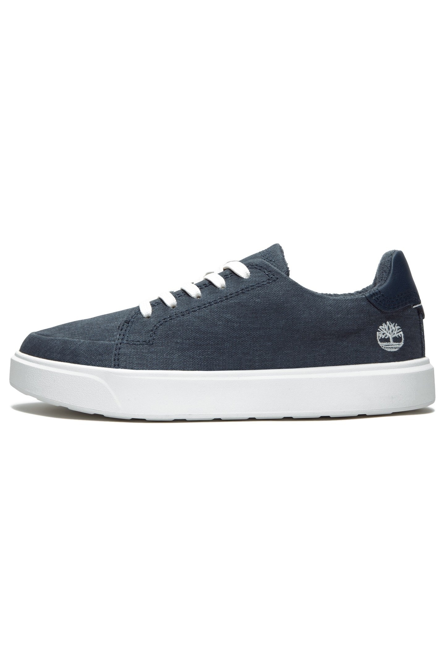 EMERSON STREET LOW LACE UP SNEAKER DARK BLUE CANVAS 2
