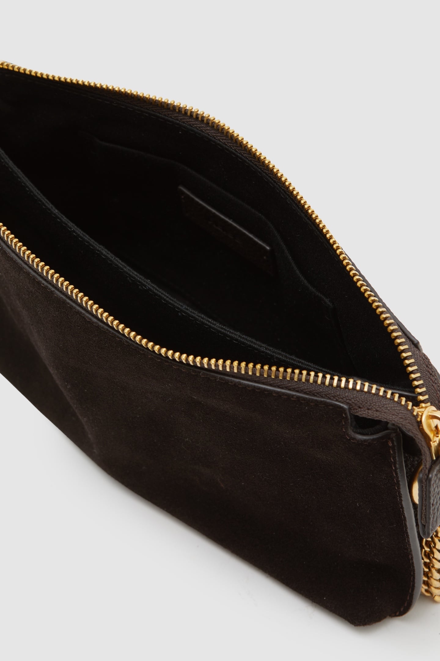 DOUBLE POUCH CROSSBODY CHOCOLATE 5