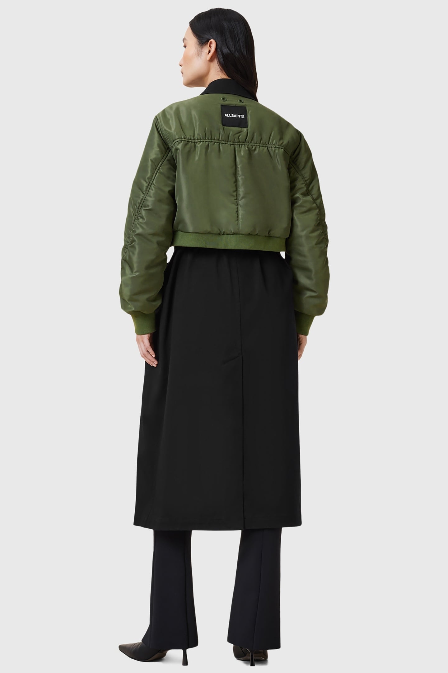 PENNI TRENCH KHAKI GREEN/BLACK 6