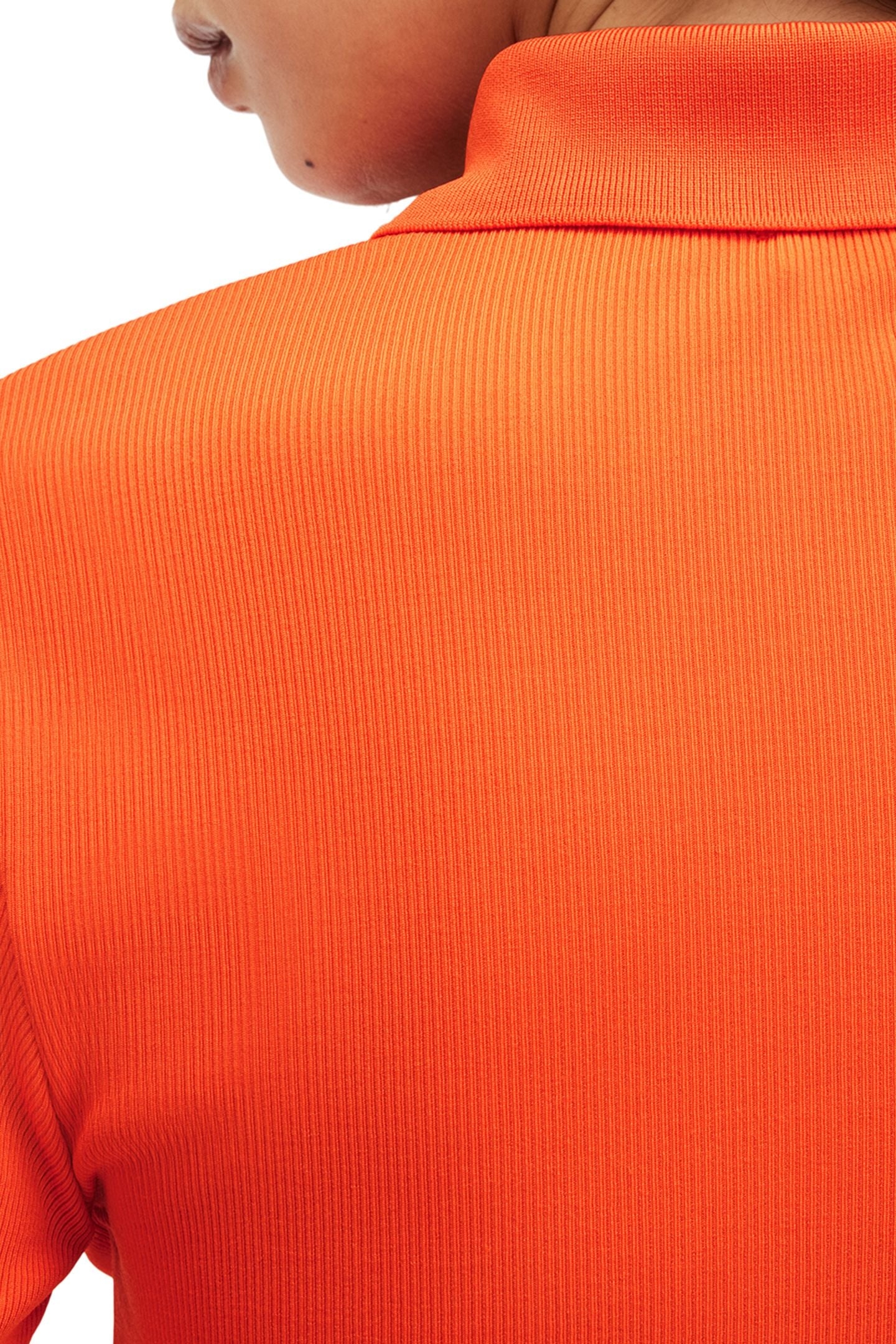 HALLIE LS POLO ZESTY ORANGE 7