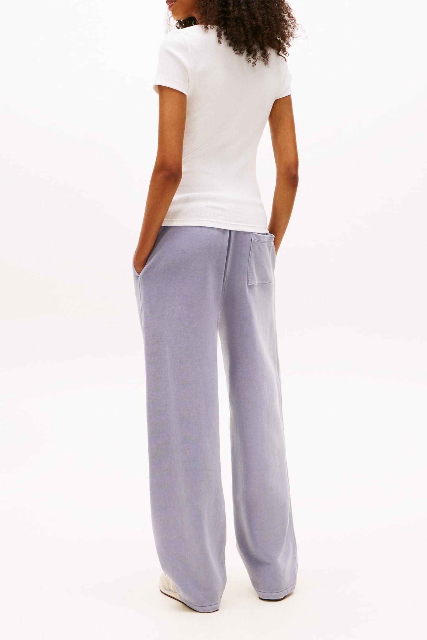 SLIM SOFT RIB T-SHIRT ECRU 3