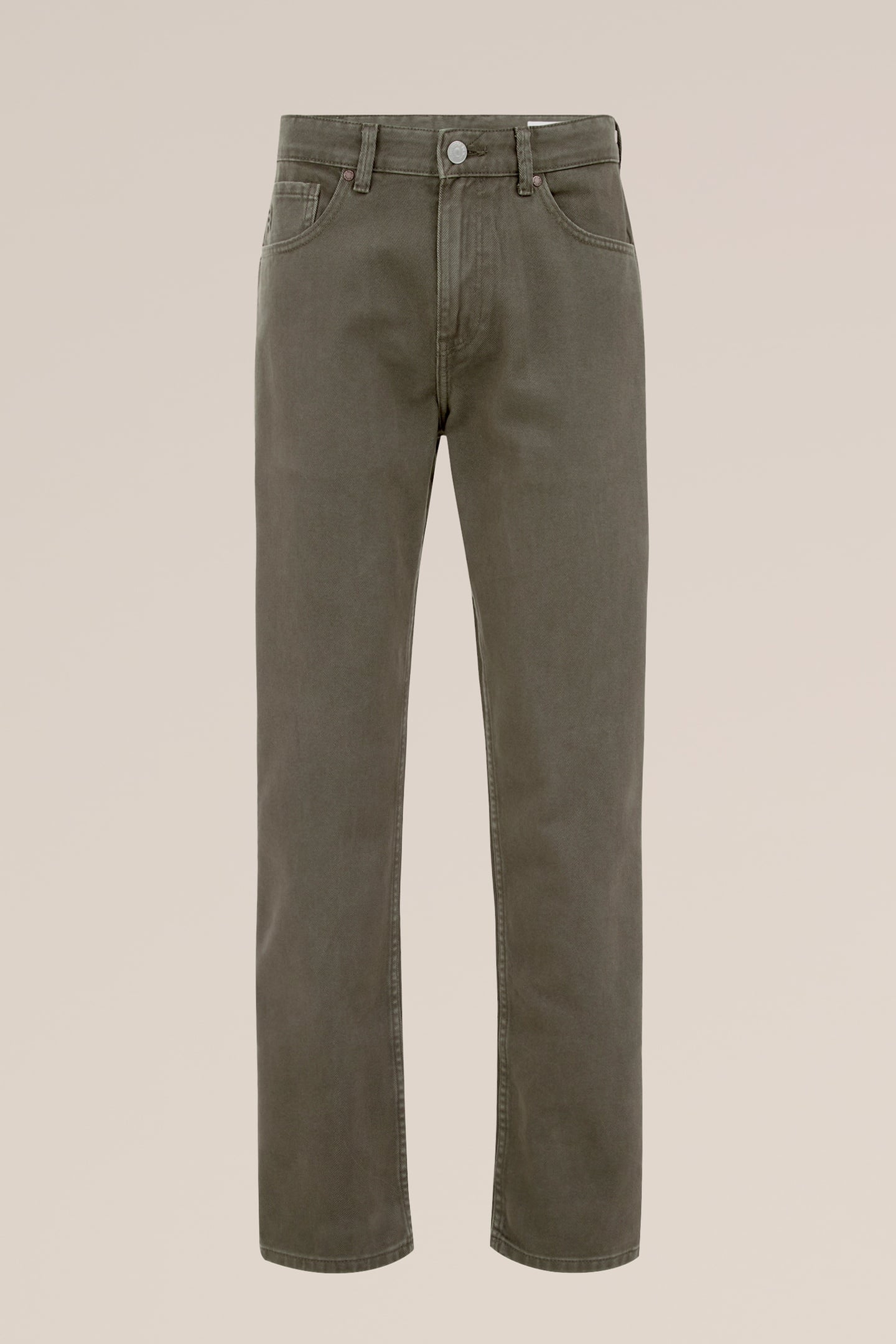 5-POCKET MID WAIST TAUPE 5