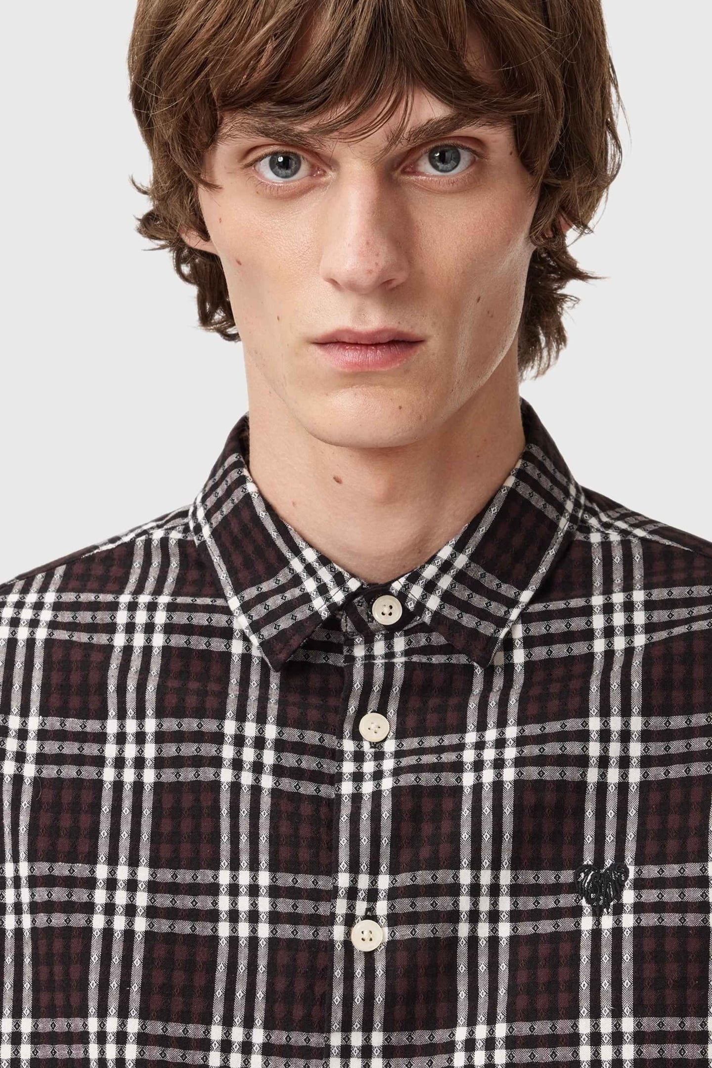 SANTIAGO LS SHIRT BROWN 8