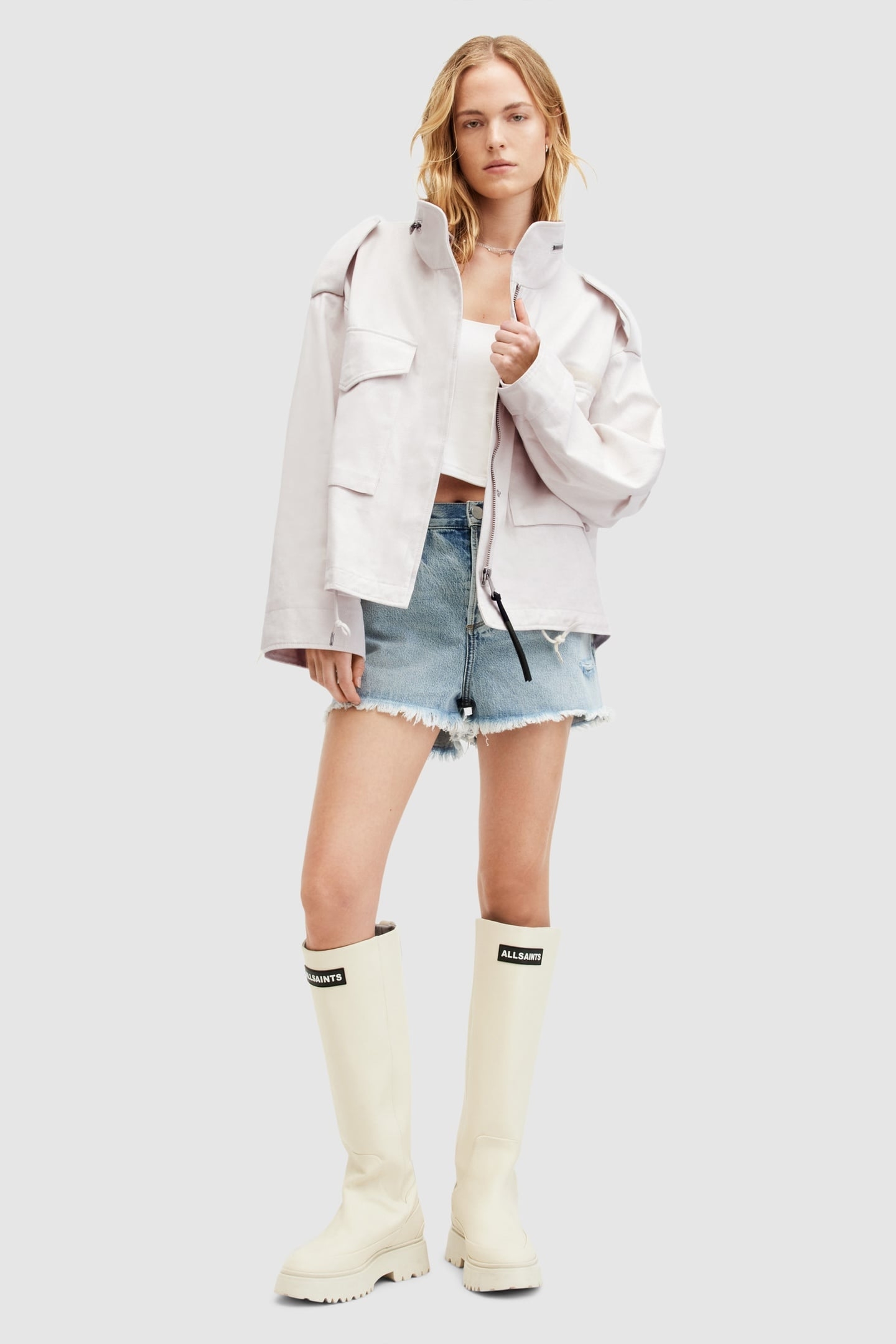 AMELIA JACKET WHITE SAND 4