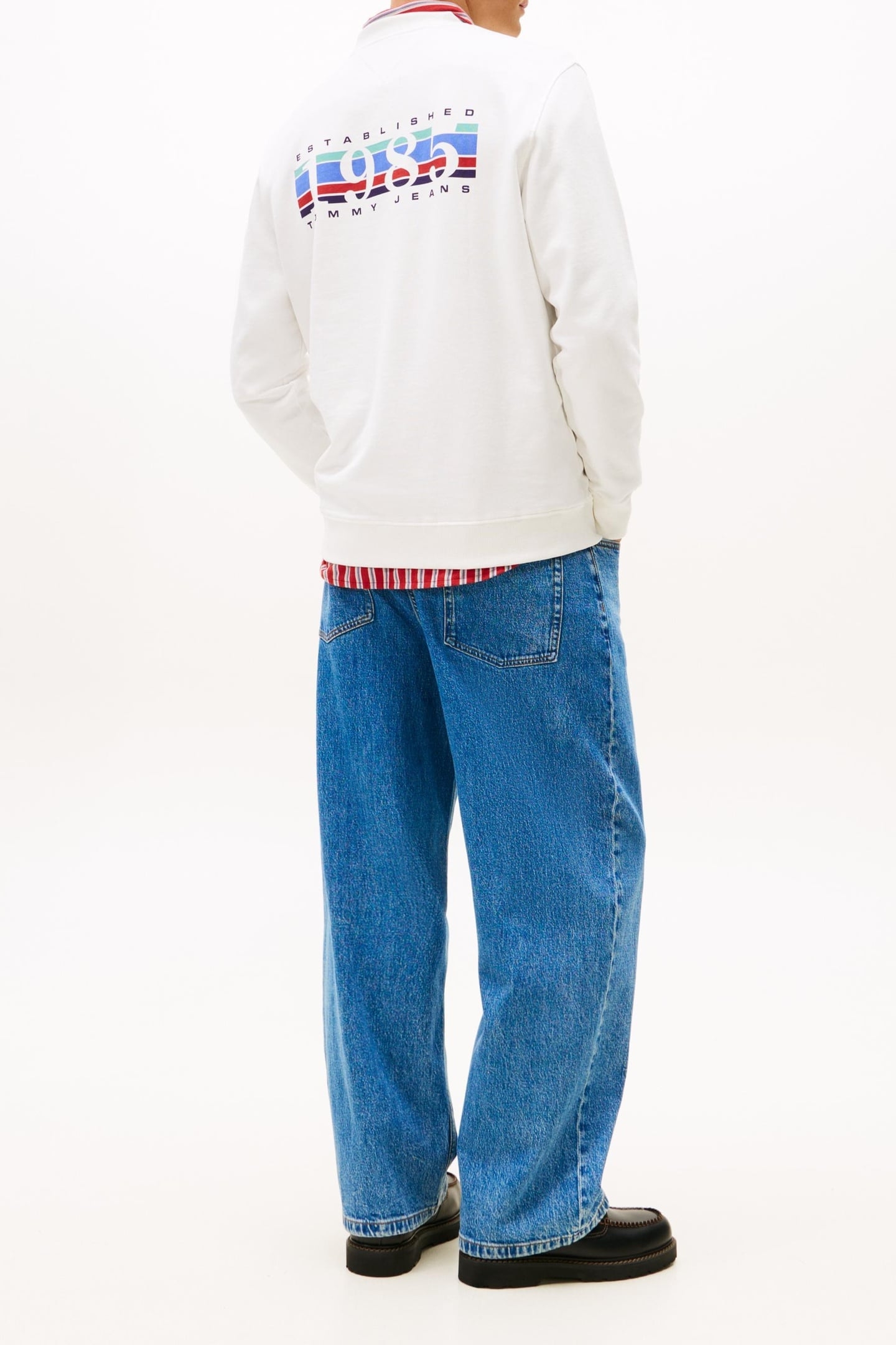 REGULAR ENTRY DNA PULLOVER SWEATSHIRT ECRU 2