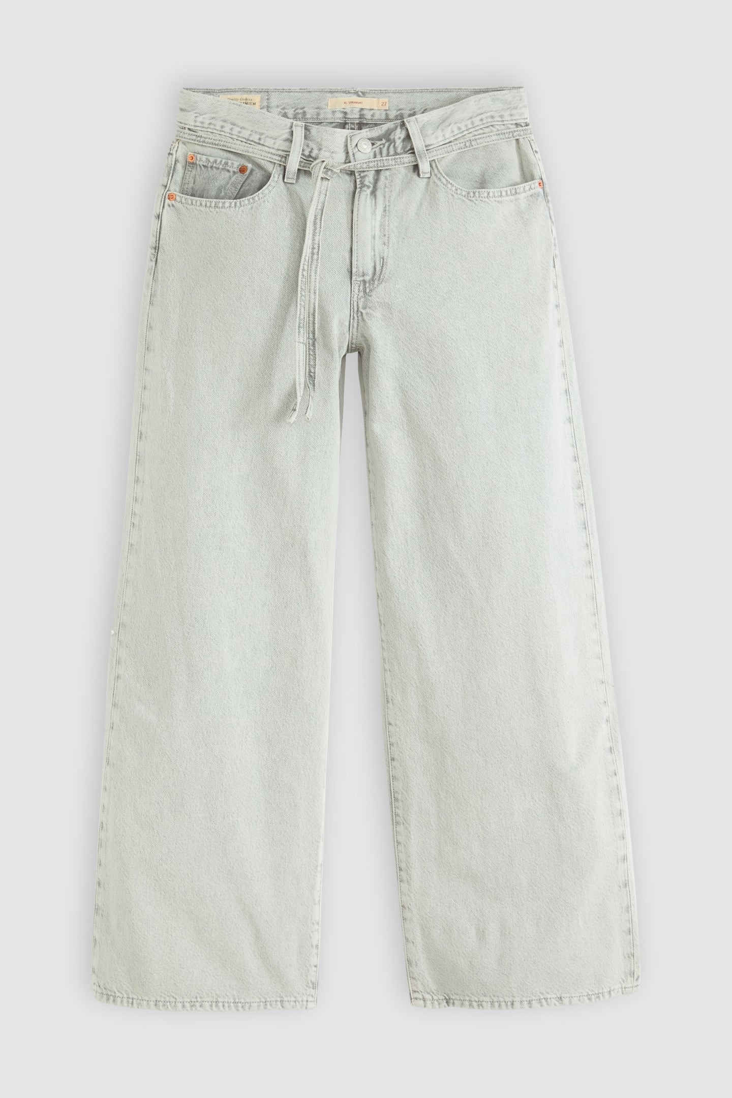 XL STRAIGHT LIGHTWEIGHT JEANS GREY 6