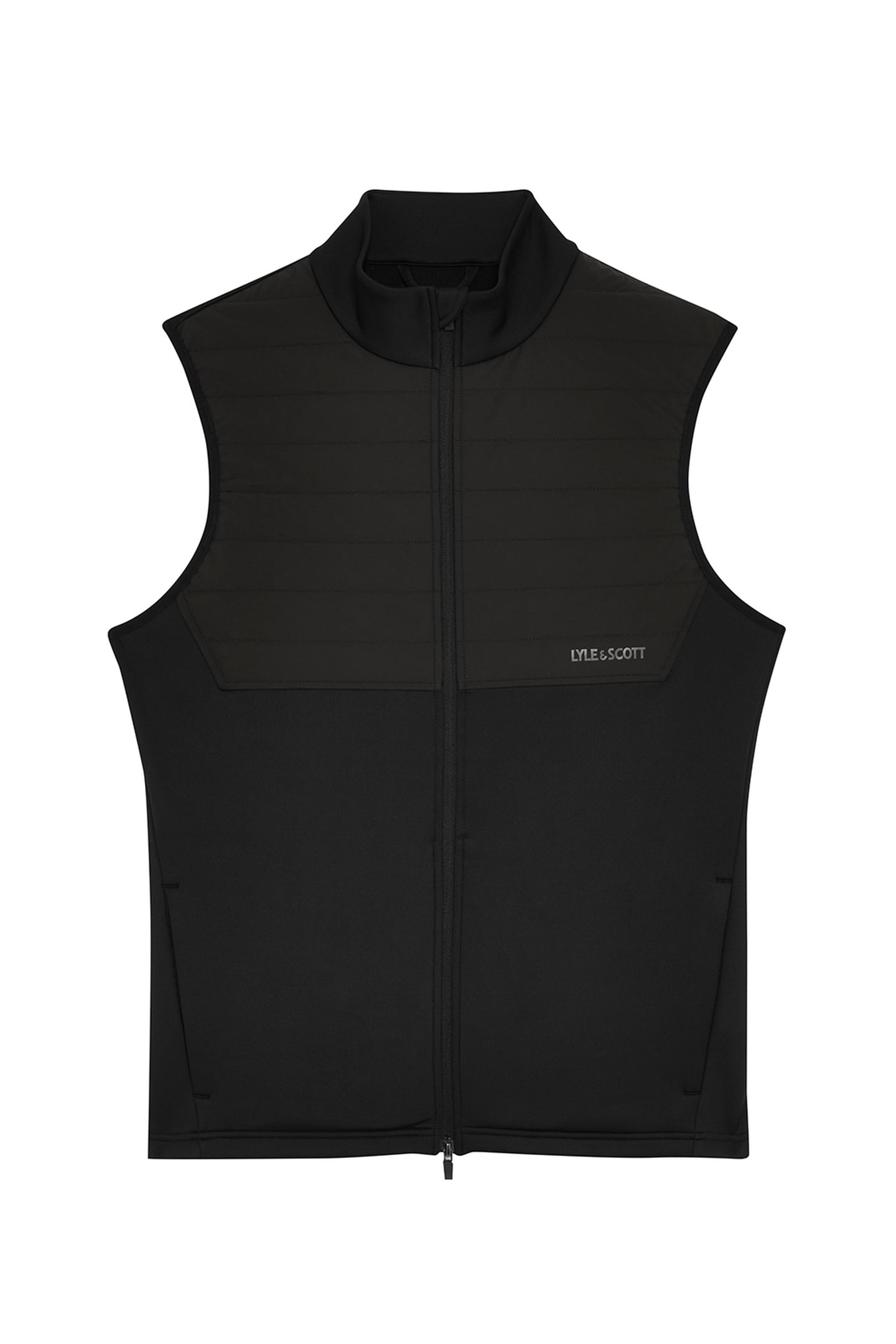 GOLF WINDJAMMER FULL ZIP VEST JET BLACK 4