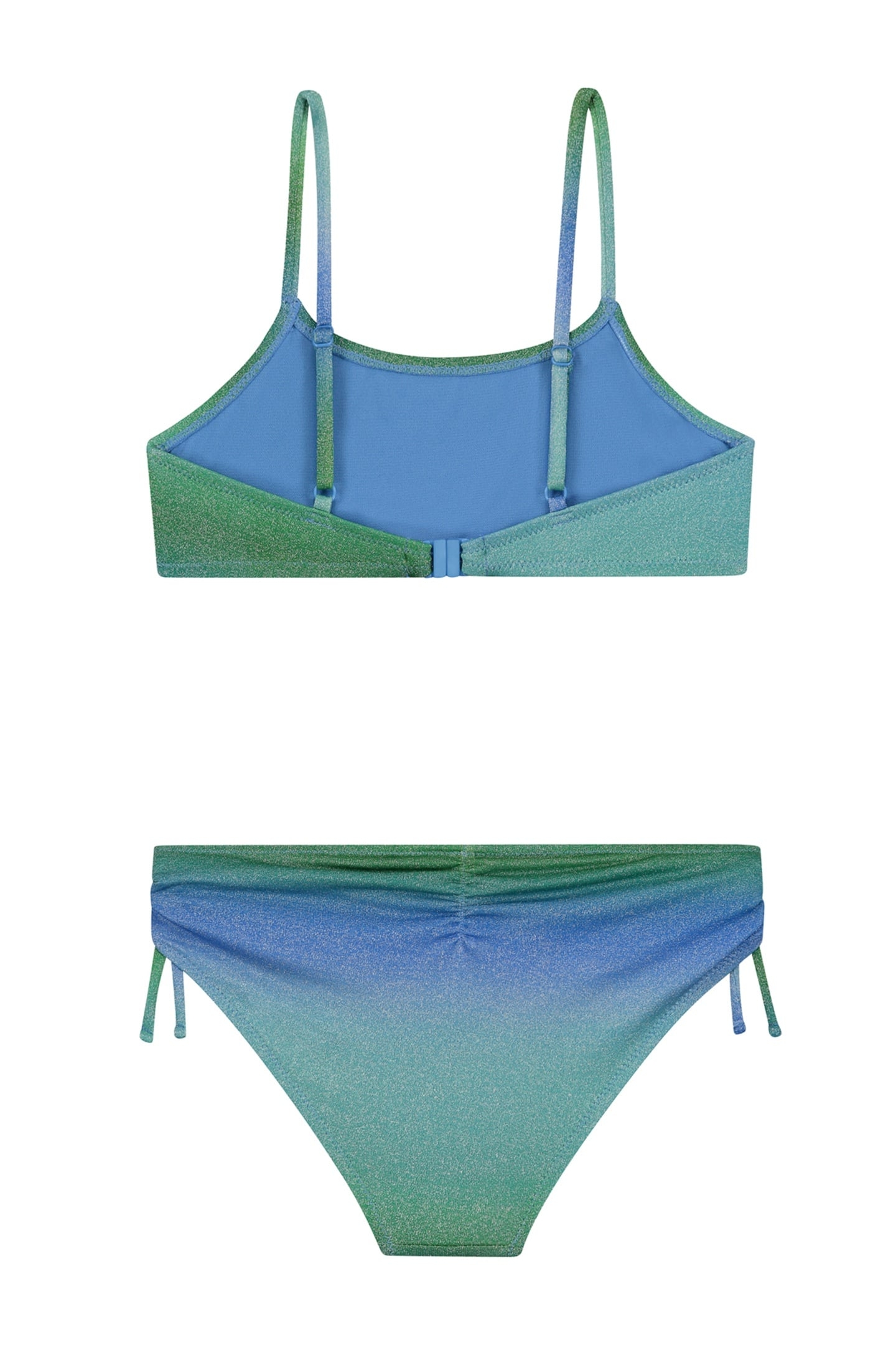 GIRLS LIV BIKINI SET OMBRE GLITTER GREEN OMBRE GLITTER 3