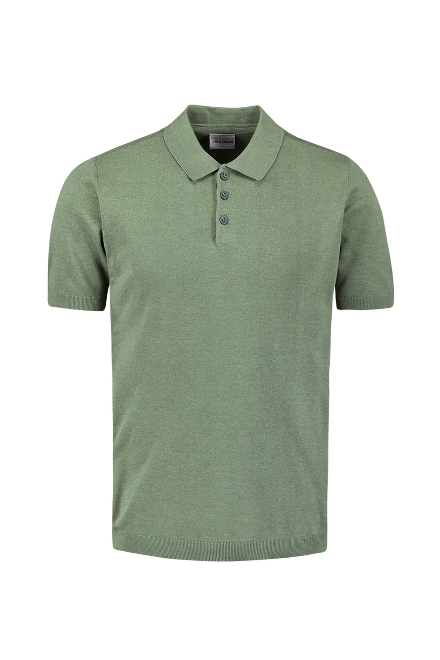 PULLOVER SHORT SLEEVE POLO BUTTON SOLID GREEN 4