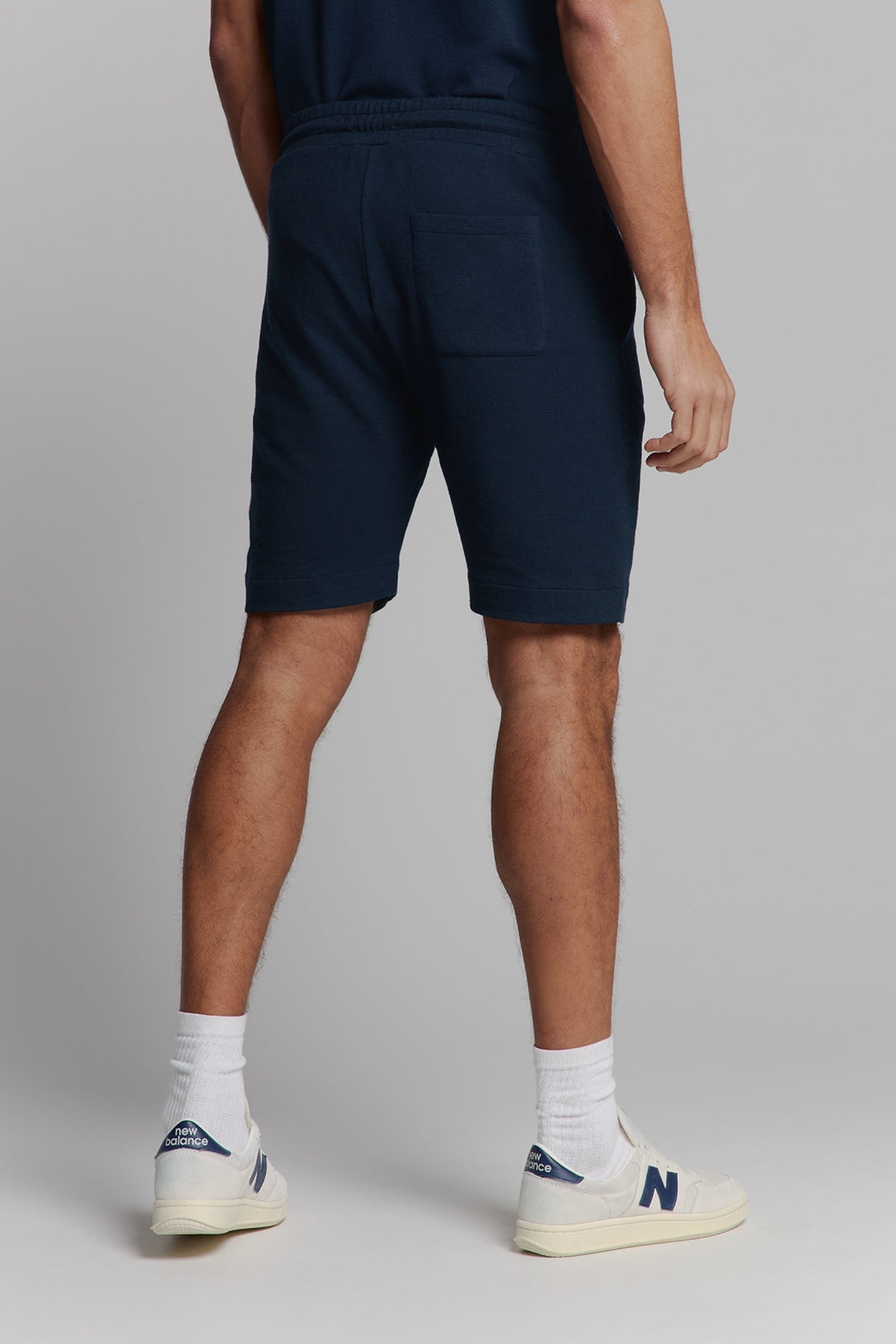 SHORT JERSEY SOLID TERRY DEEP BLUE 2