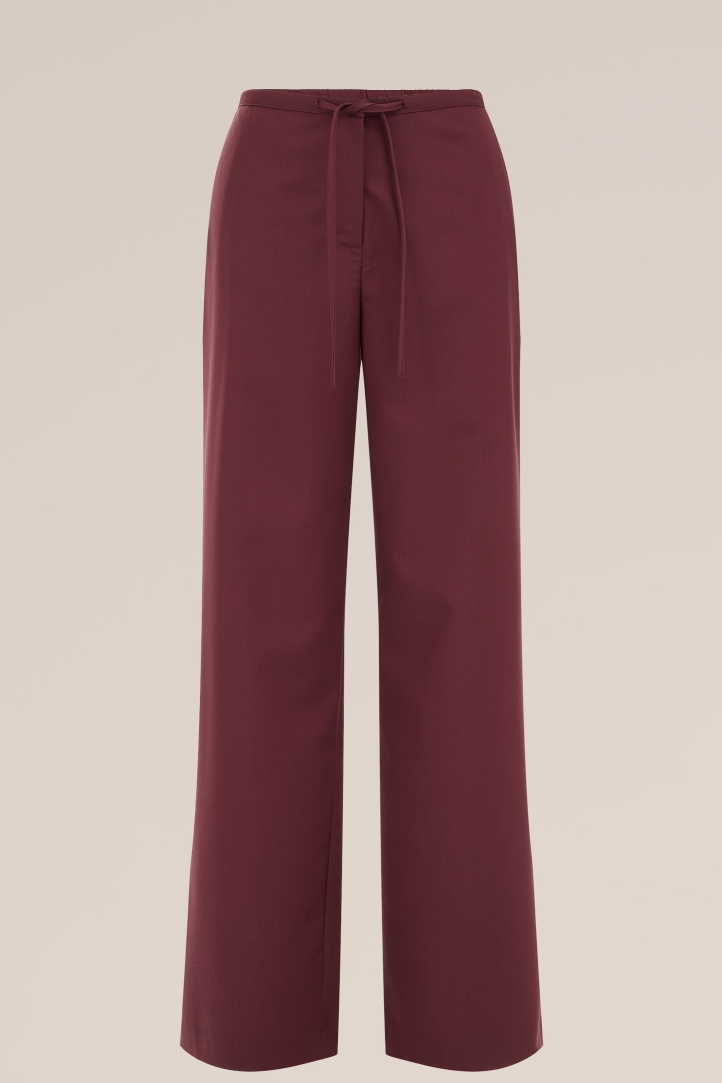 TROUSER BURGUNDY RED 4