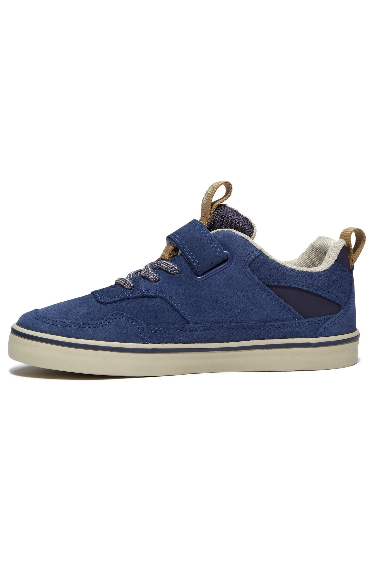 STONE JUMP LOW HOOK & LOOP SNEAKER DARK BLUE SUEDE 5