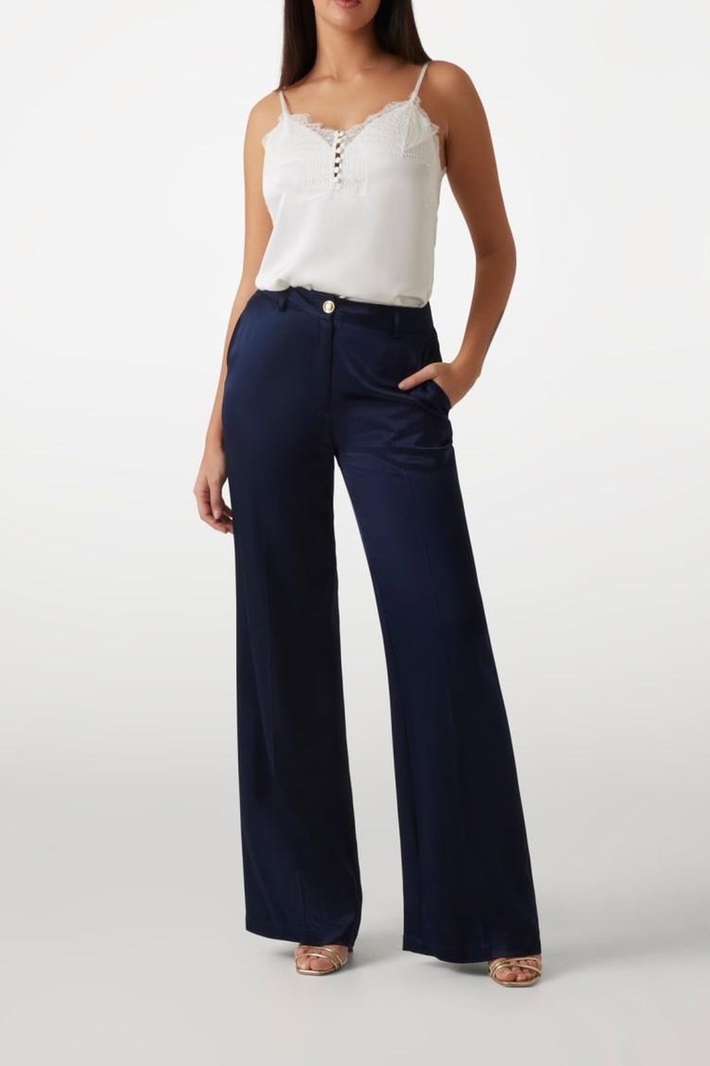 MARCIANO BY GUESS INSTINCT CAMI TOP MACADAMIA 2