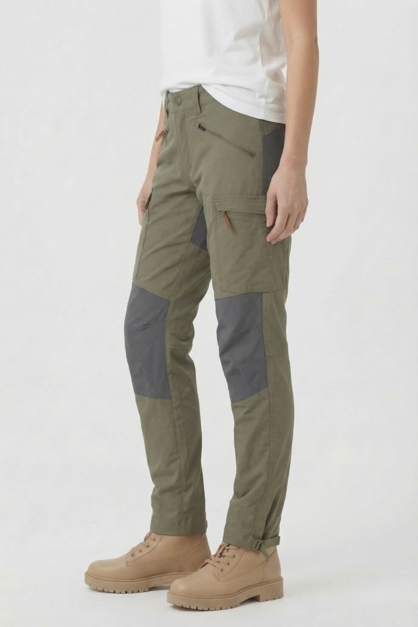 NORDMARKA HYBRID W PNT GREENMUD/SOLIDDKGREY 3