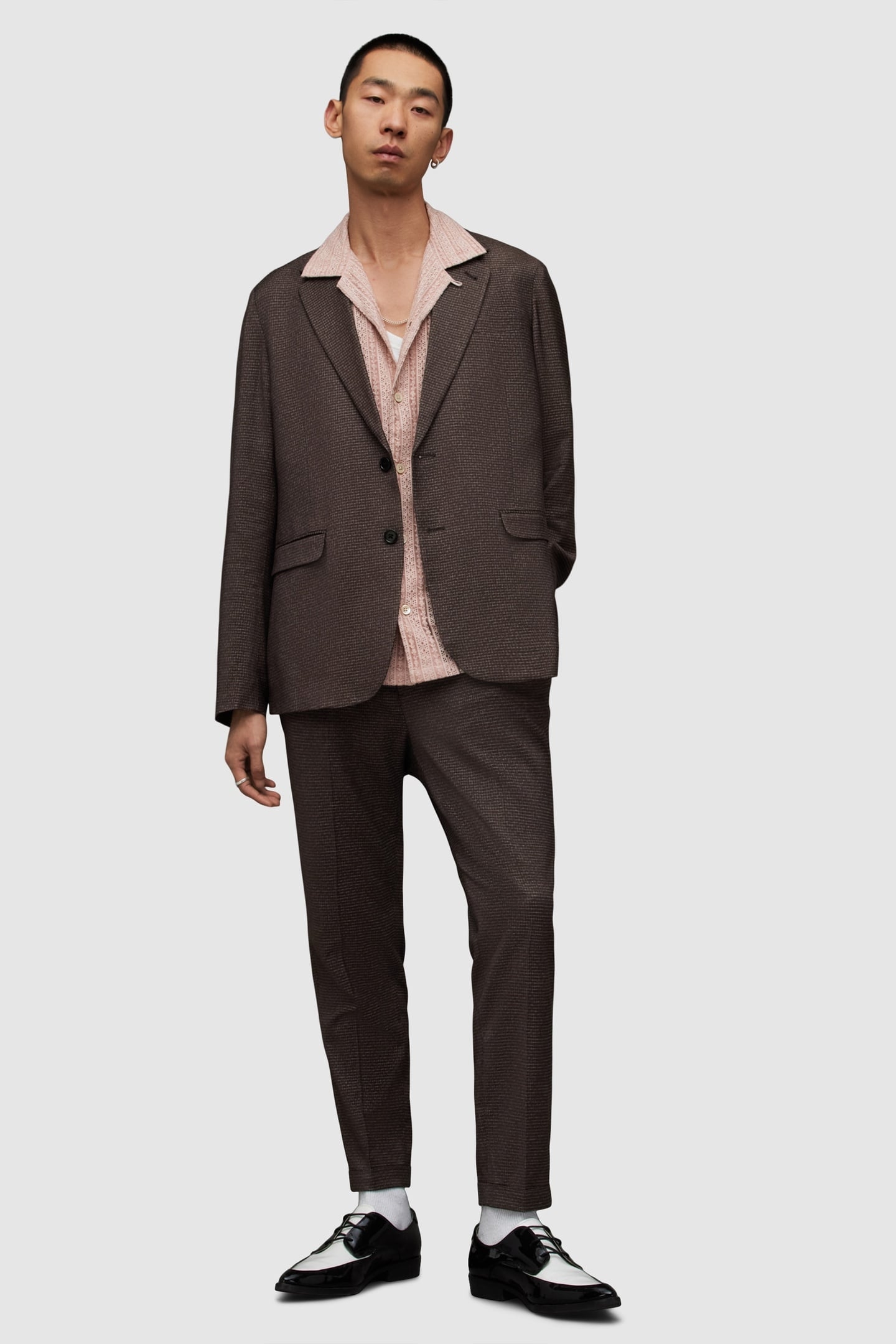 LOWDES BLAZER OXBLOOD RED 2