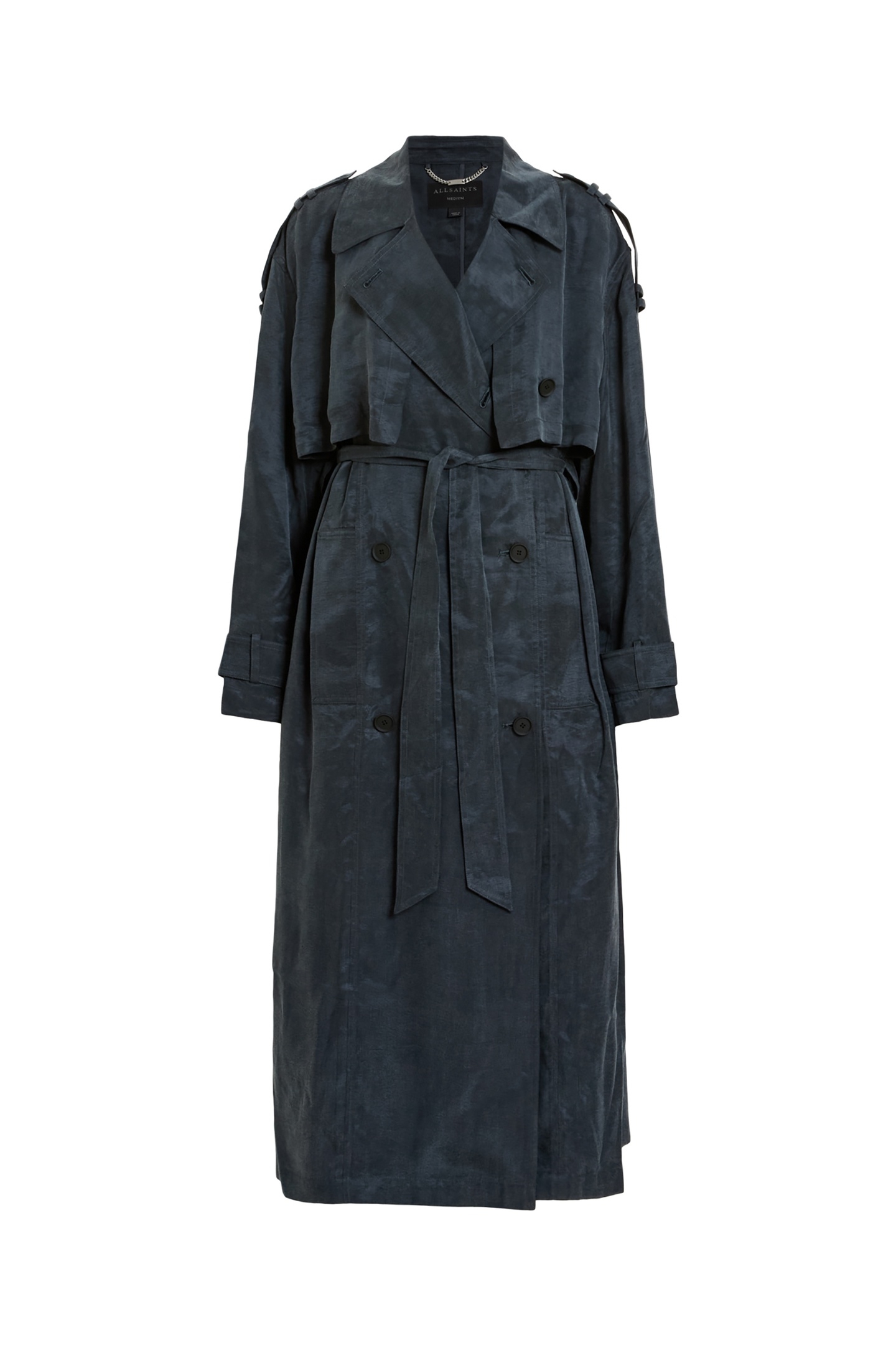 LINNIE TRENCH BLUEBERRY BLUE 5