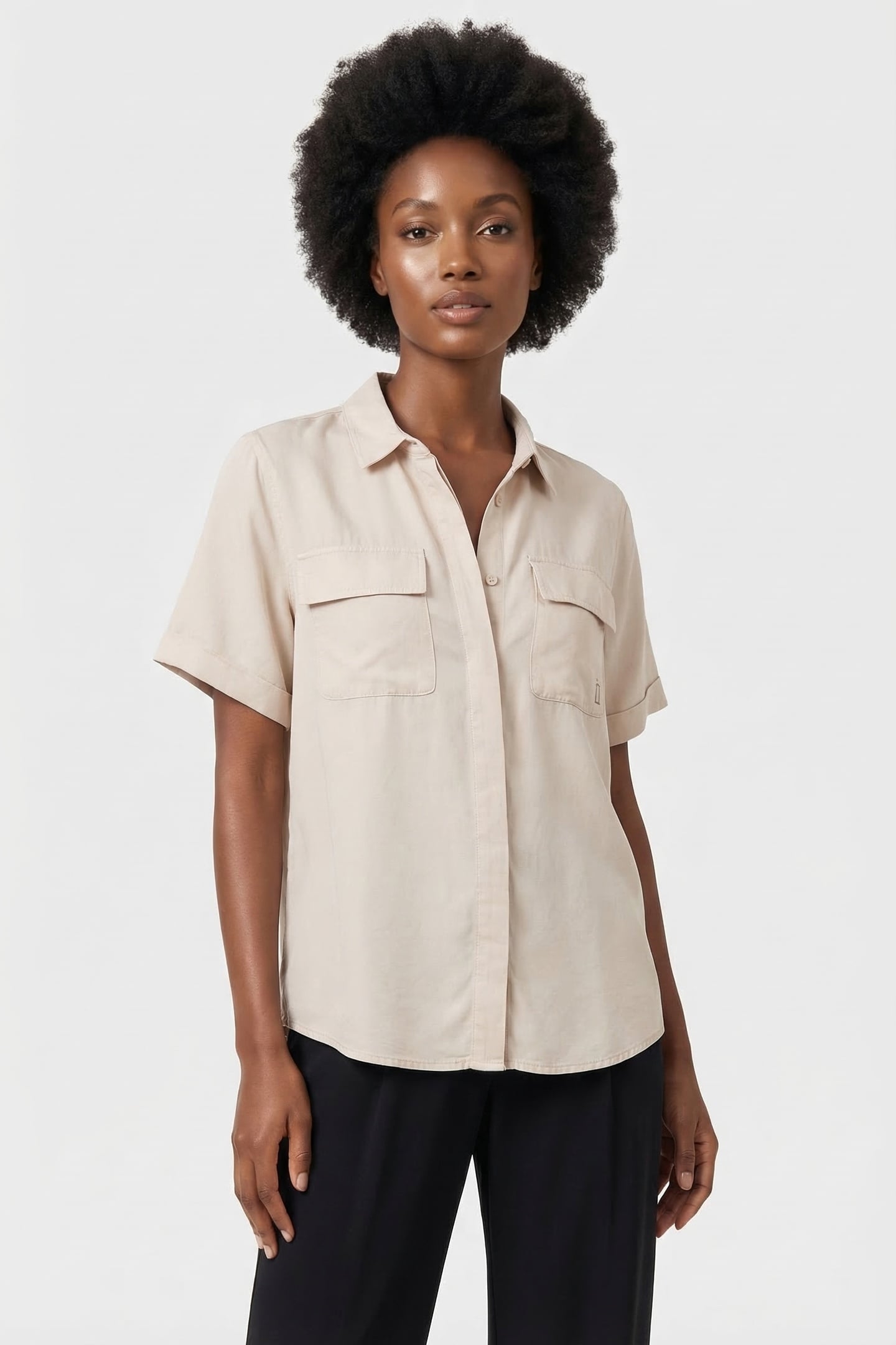 COMMA BLOUSES BEIGE 1
