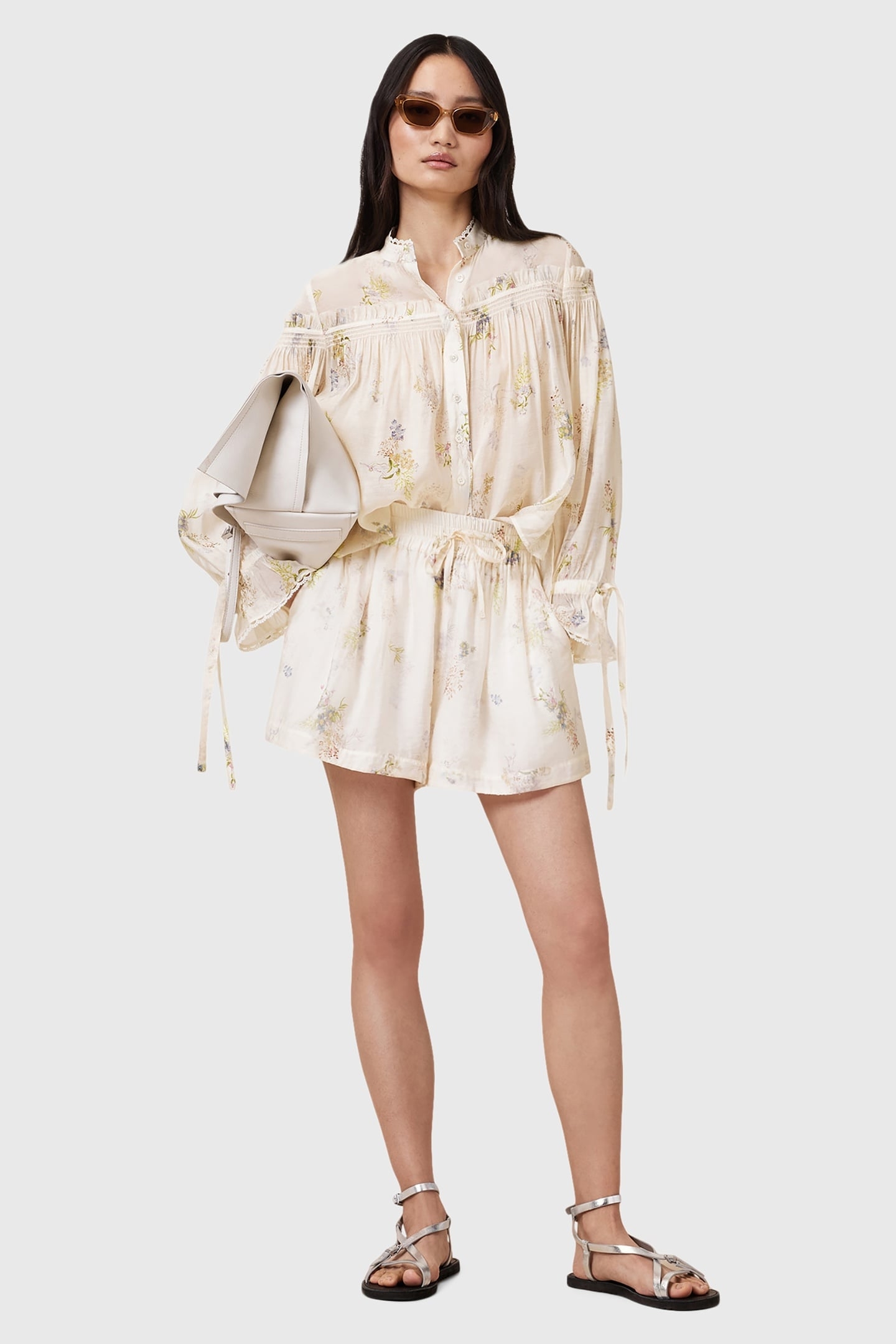 DELPHINE SHIRT LACI ECRU WHITE 2