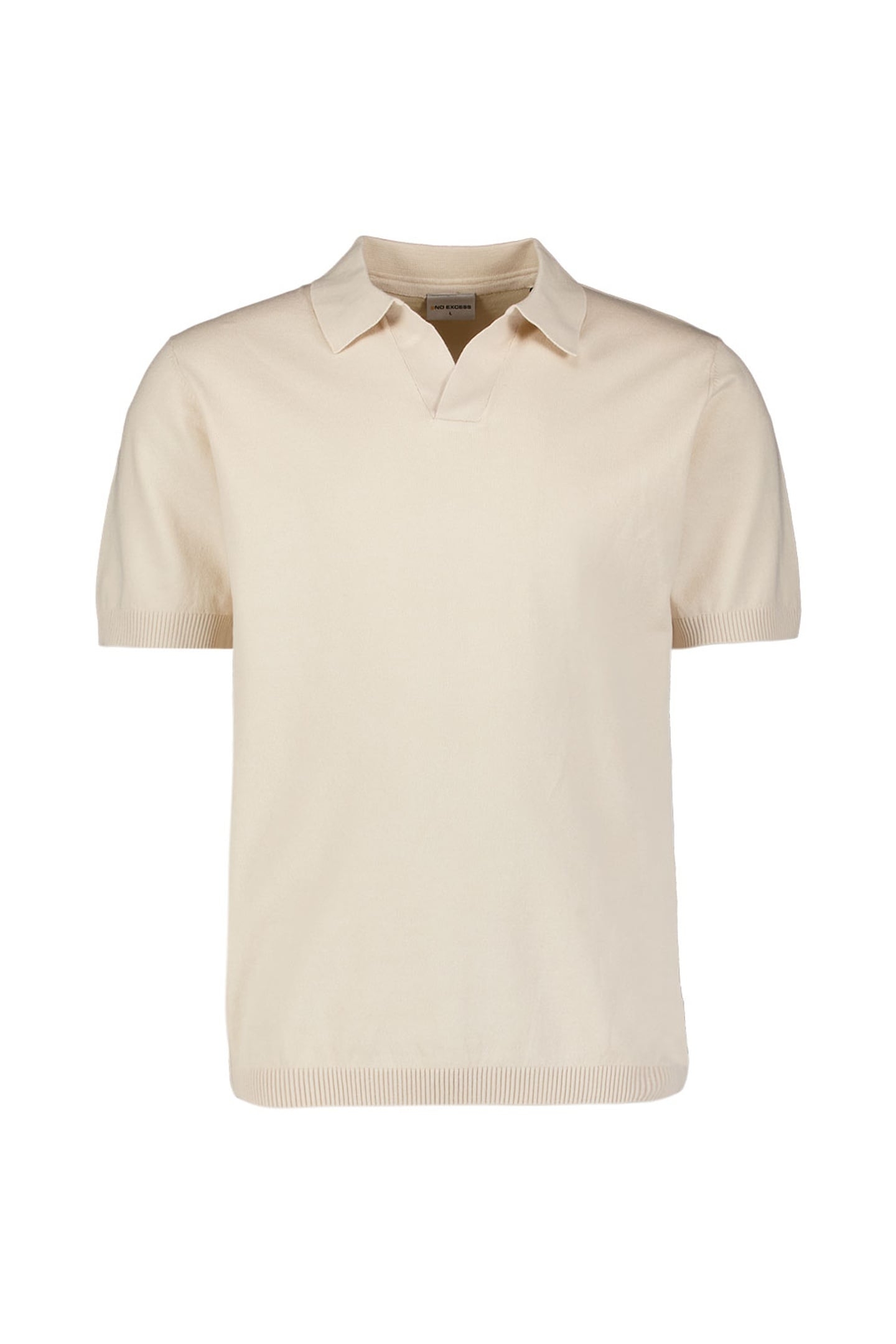 PULLOVER SHORT SLEEVE V-POLO DESERT 1