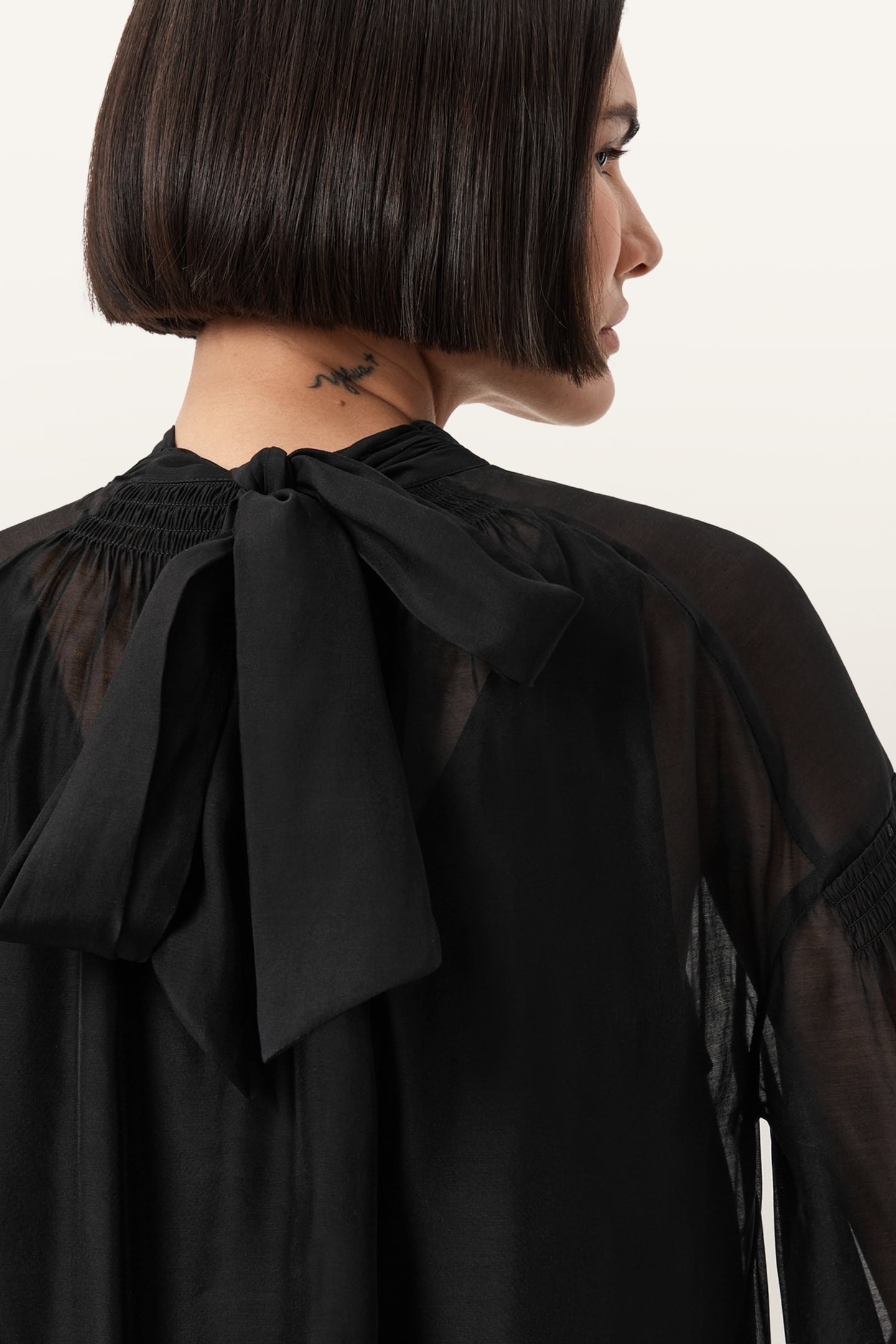 PEARLA DRESS BLACK 6