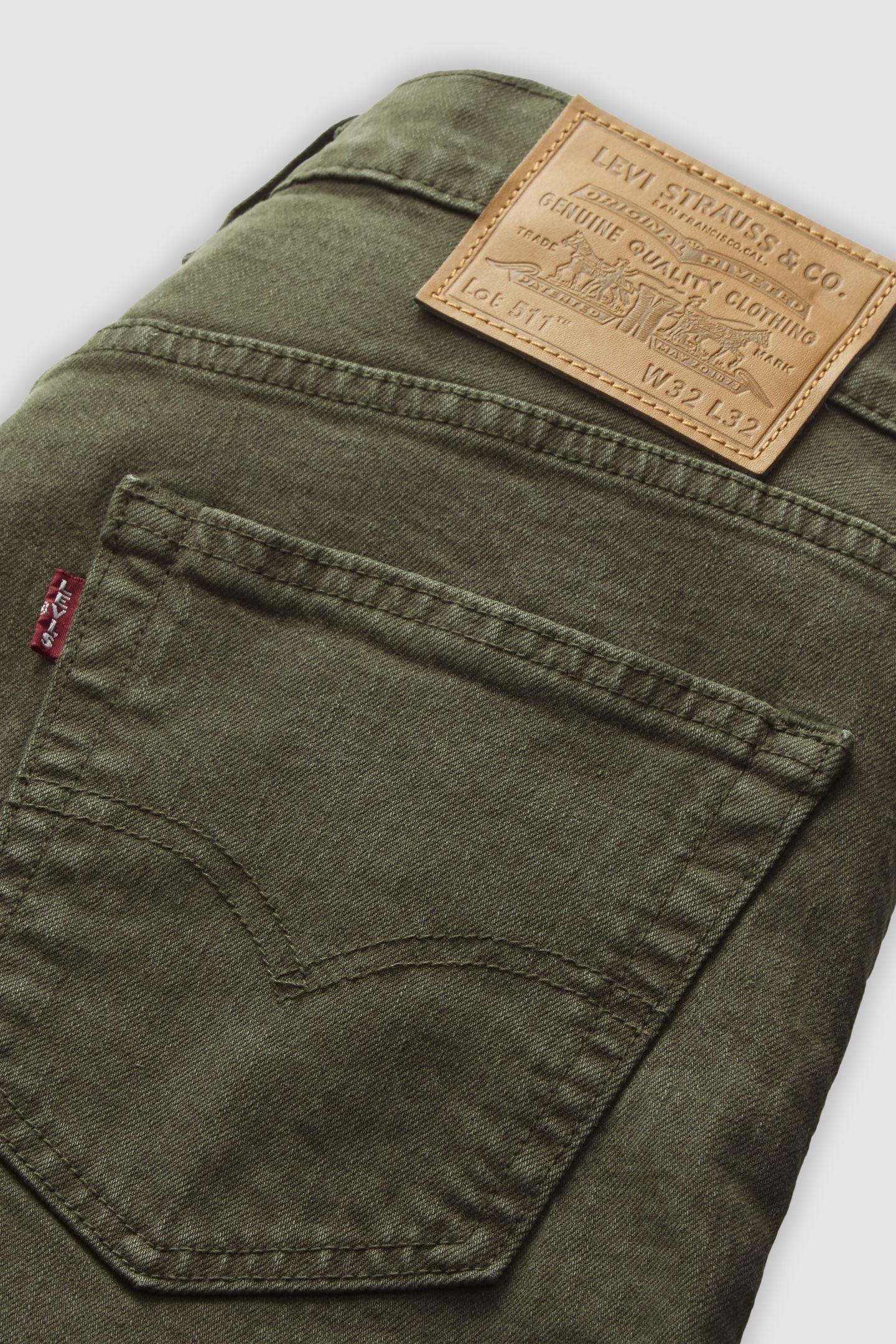 511™ SLIM JEANS GREEN 6