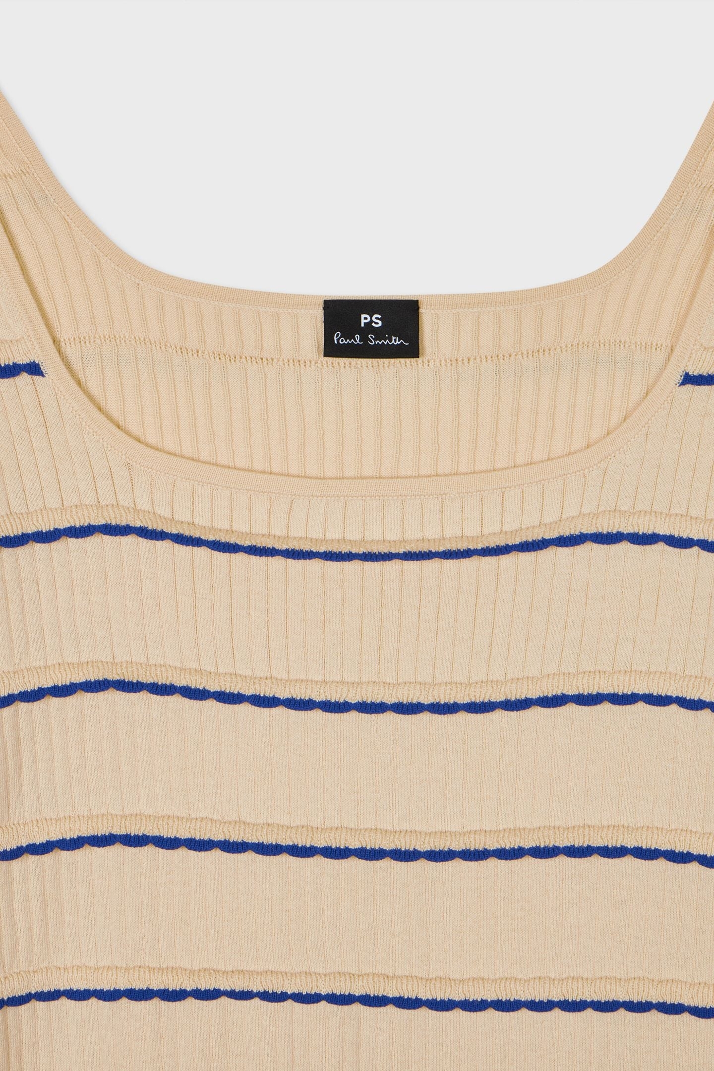 KNITTED SS TOP IVORY 7