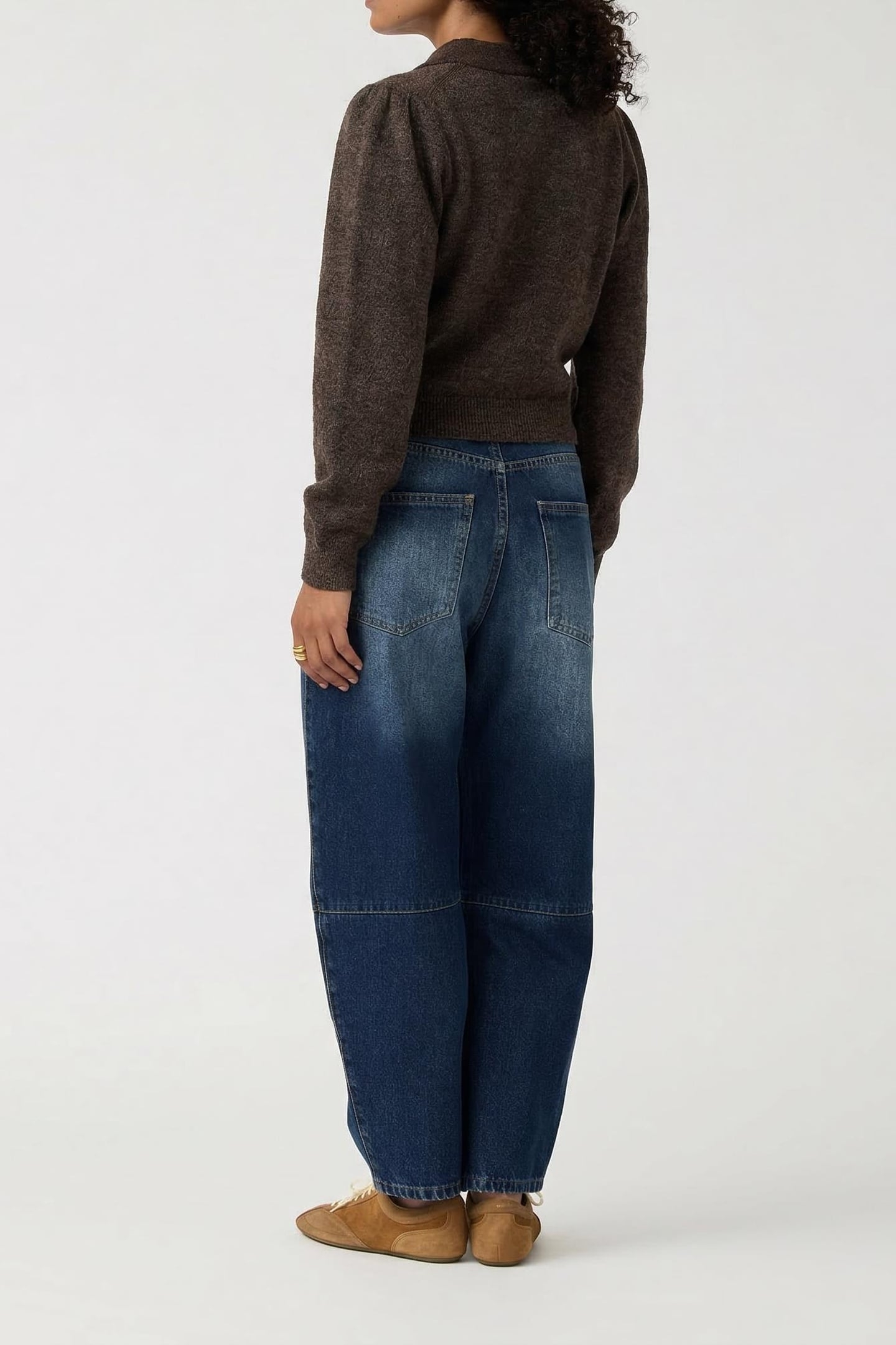 LOLA PULLOVER DARK BROWN 3