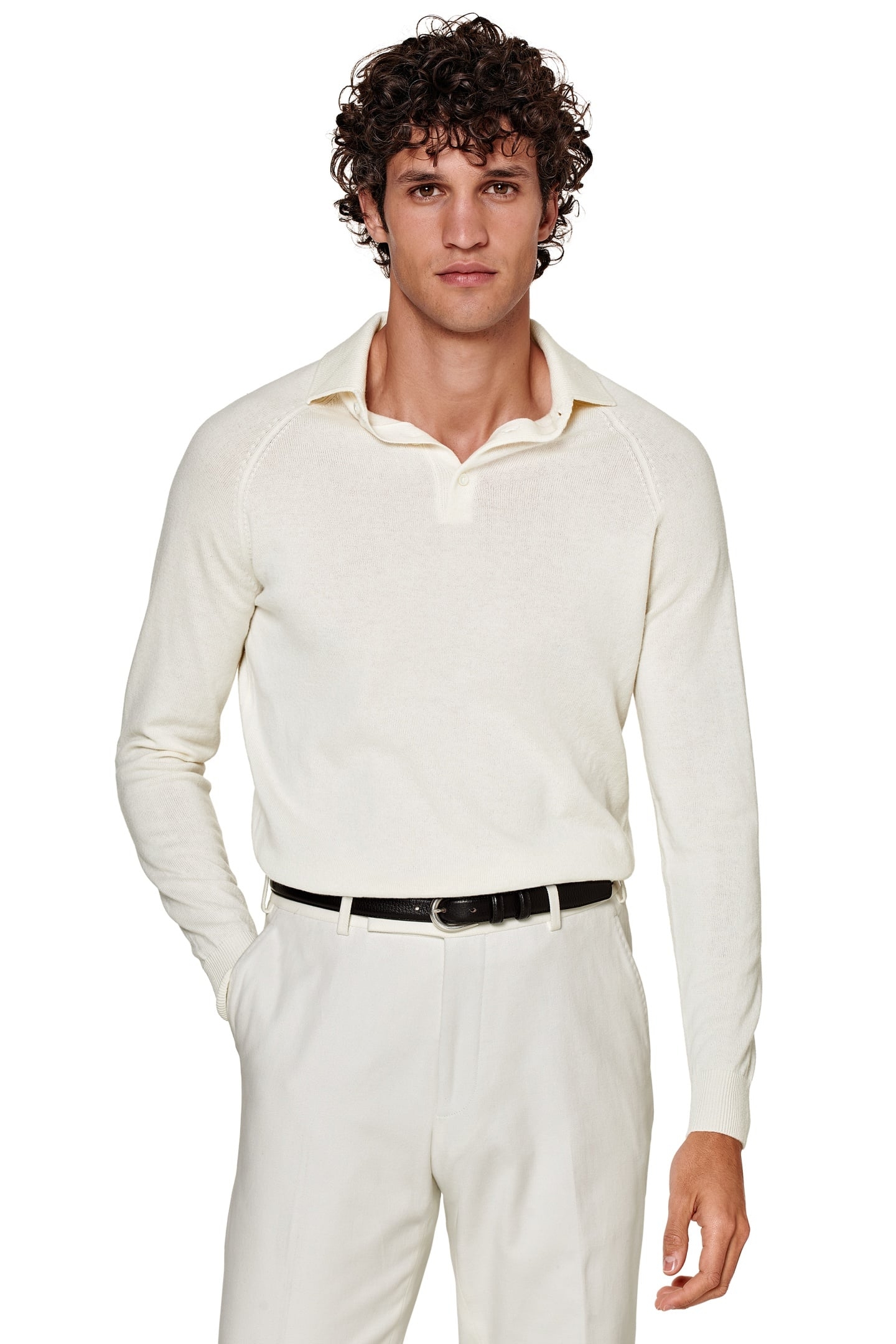 POLO RAGLAN OFF WHITE OFF-WHITE 1