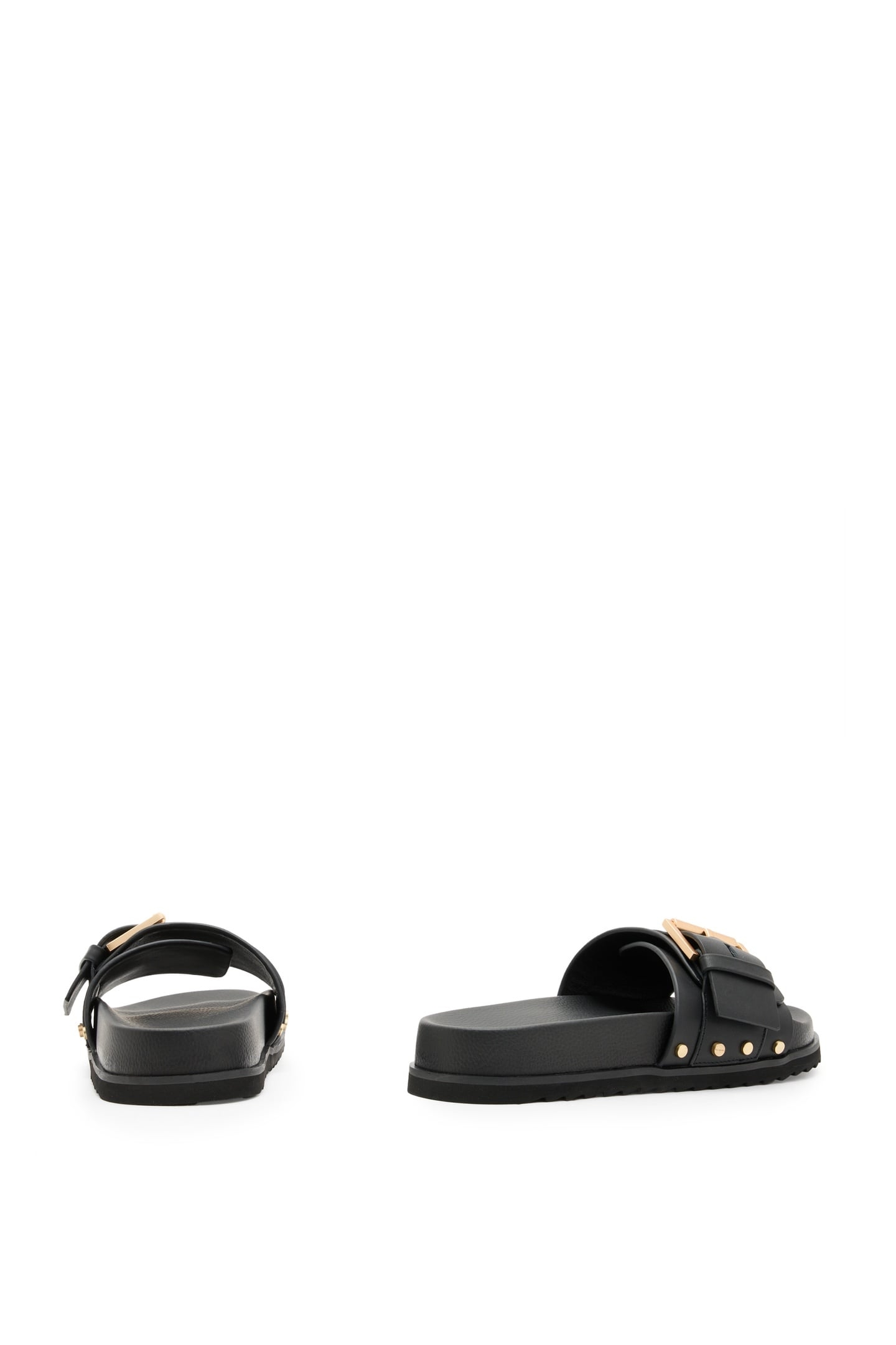 ELLIE STUD SLIDER BLACK 3