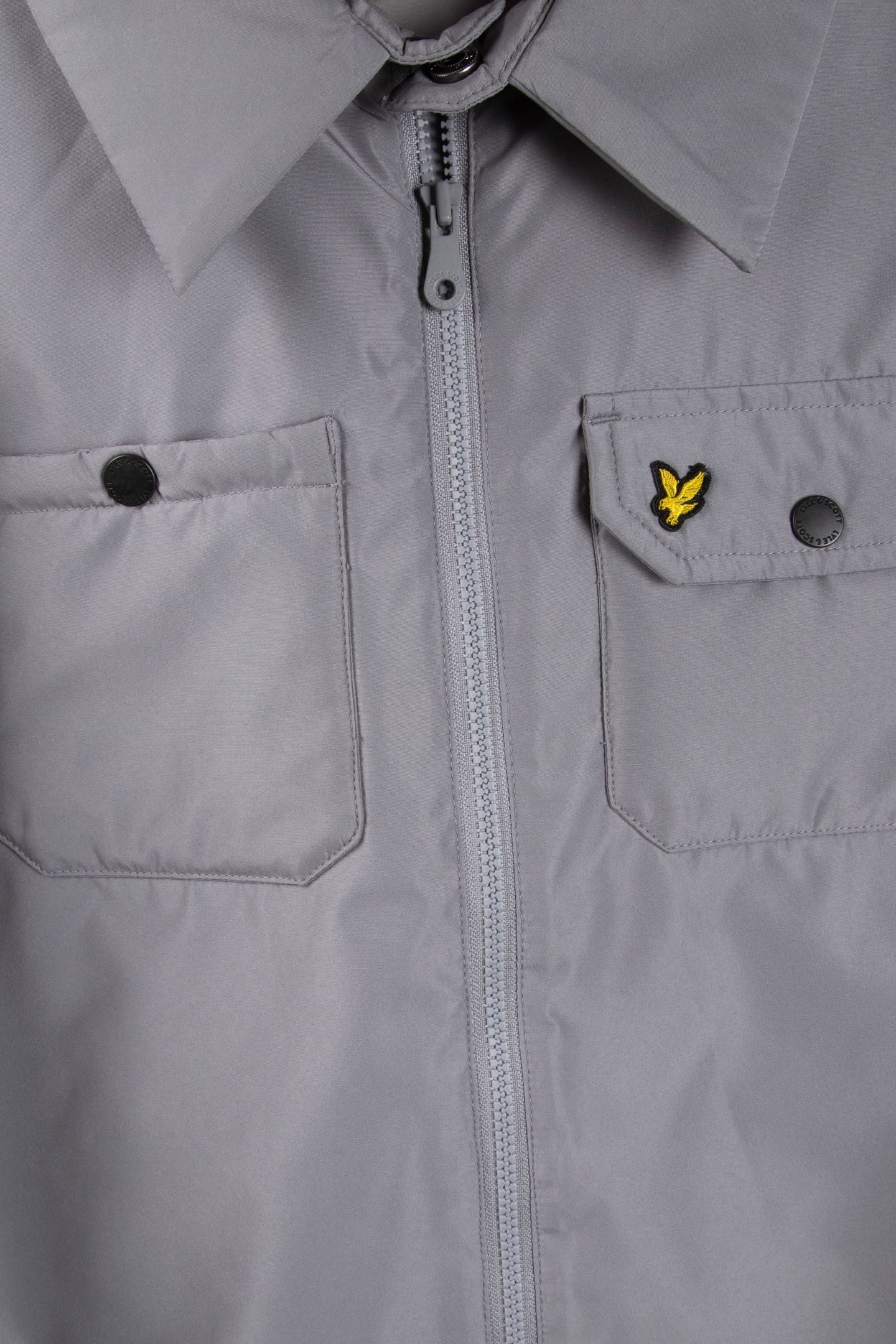 PADDED WOVEN OVERSHIRT SHARKSKIN 5