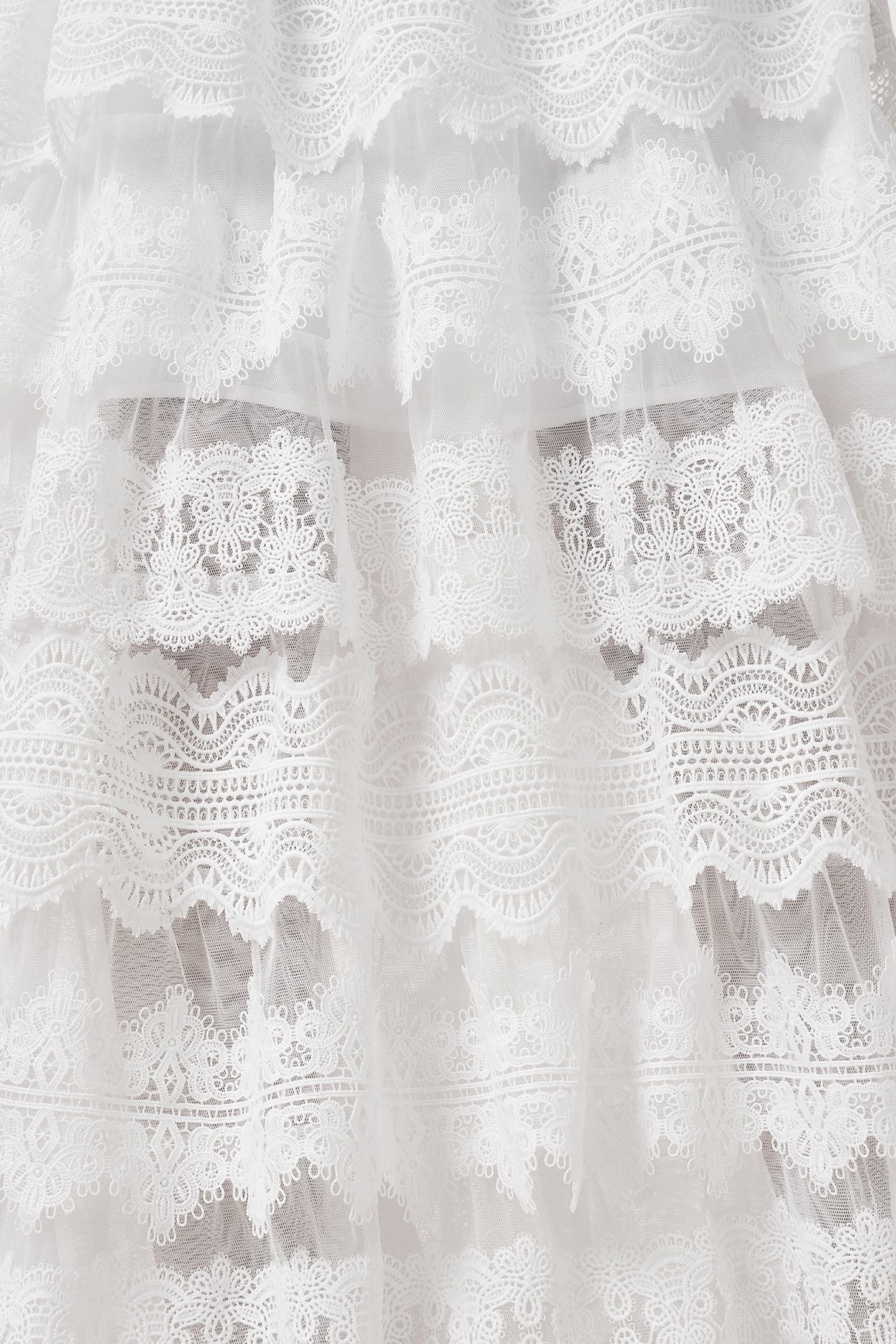 LIZI LACE MAXI SKIRT CHALK WHITE 8