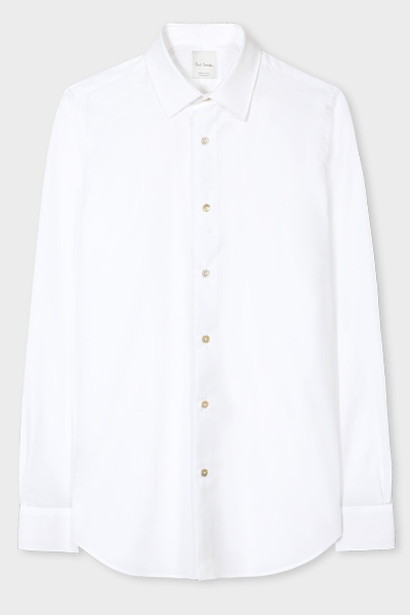 GENTS S/C TAILORED SHIRT WHITE 5