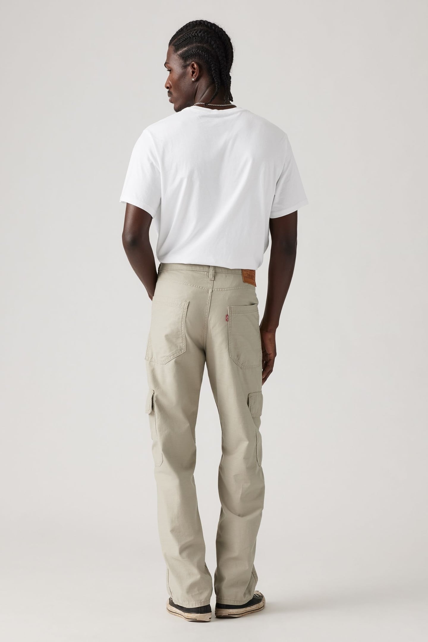 568 LOOSE STRAIGHT CARGO VINTAGE KHAKI 2