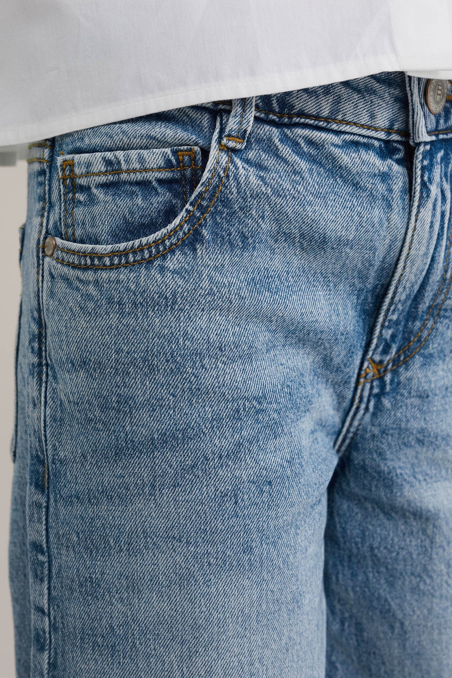 5-POCKET HIGH RISE BLUE 5