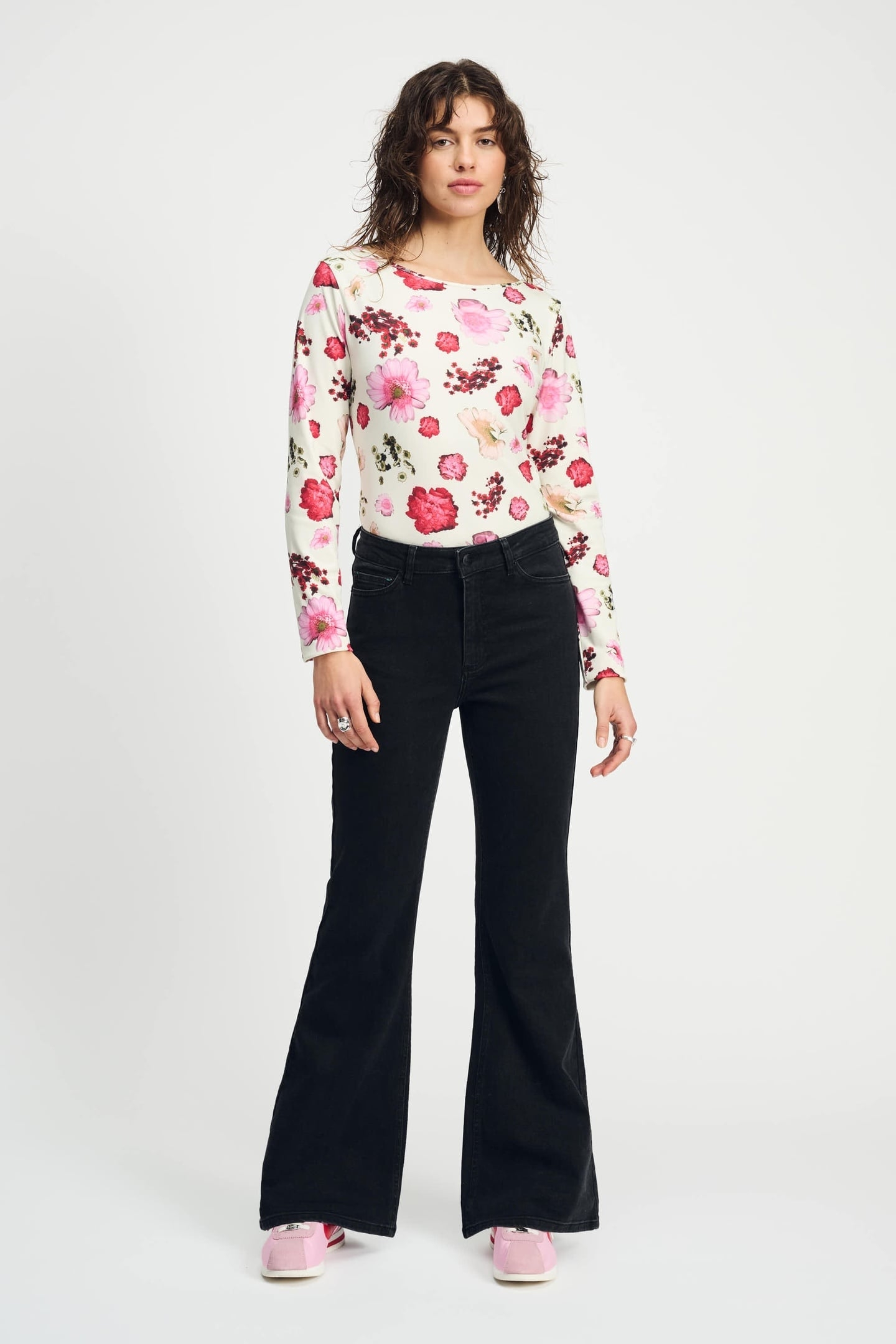 JEANS - ESMEE FLARE VINTAGE BLACK 2