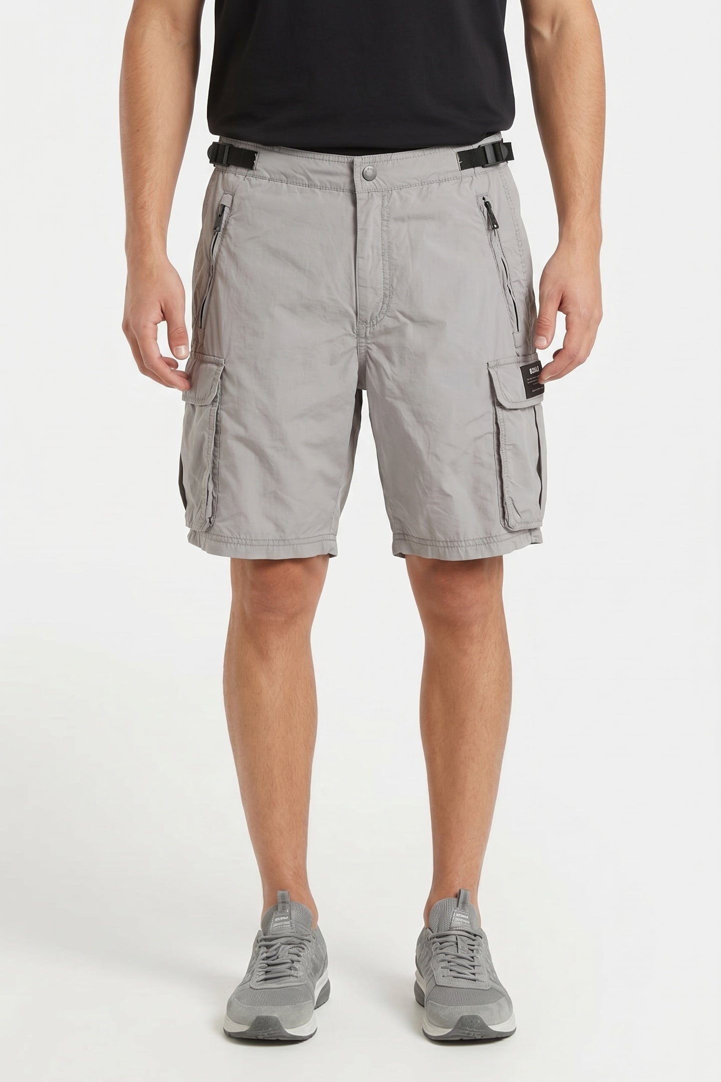 ALISTEALF CARGO SHORTS ASH 1