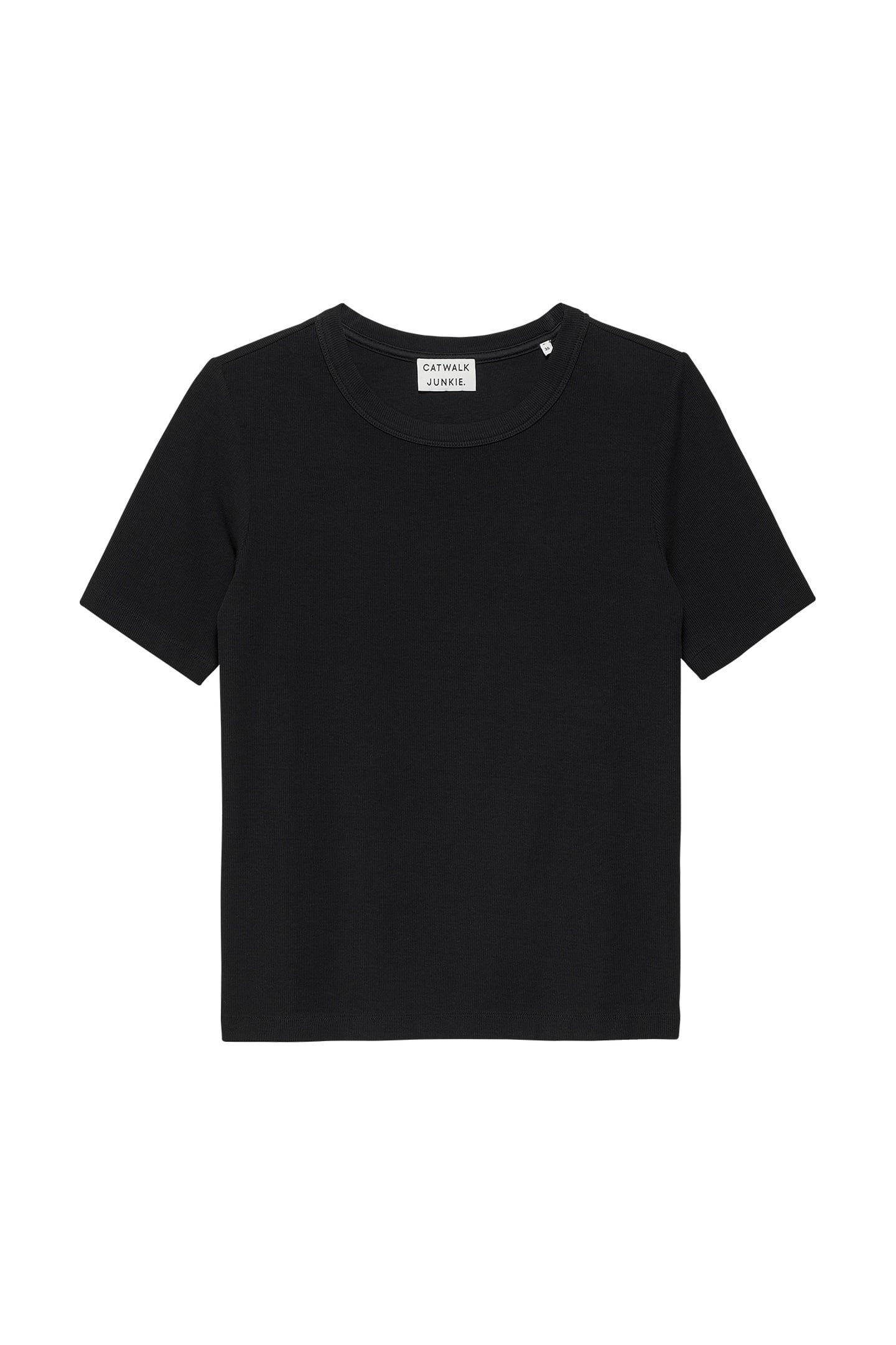 RIB TSHIRT BLACK 4