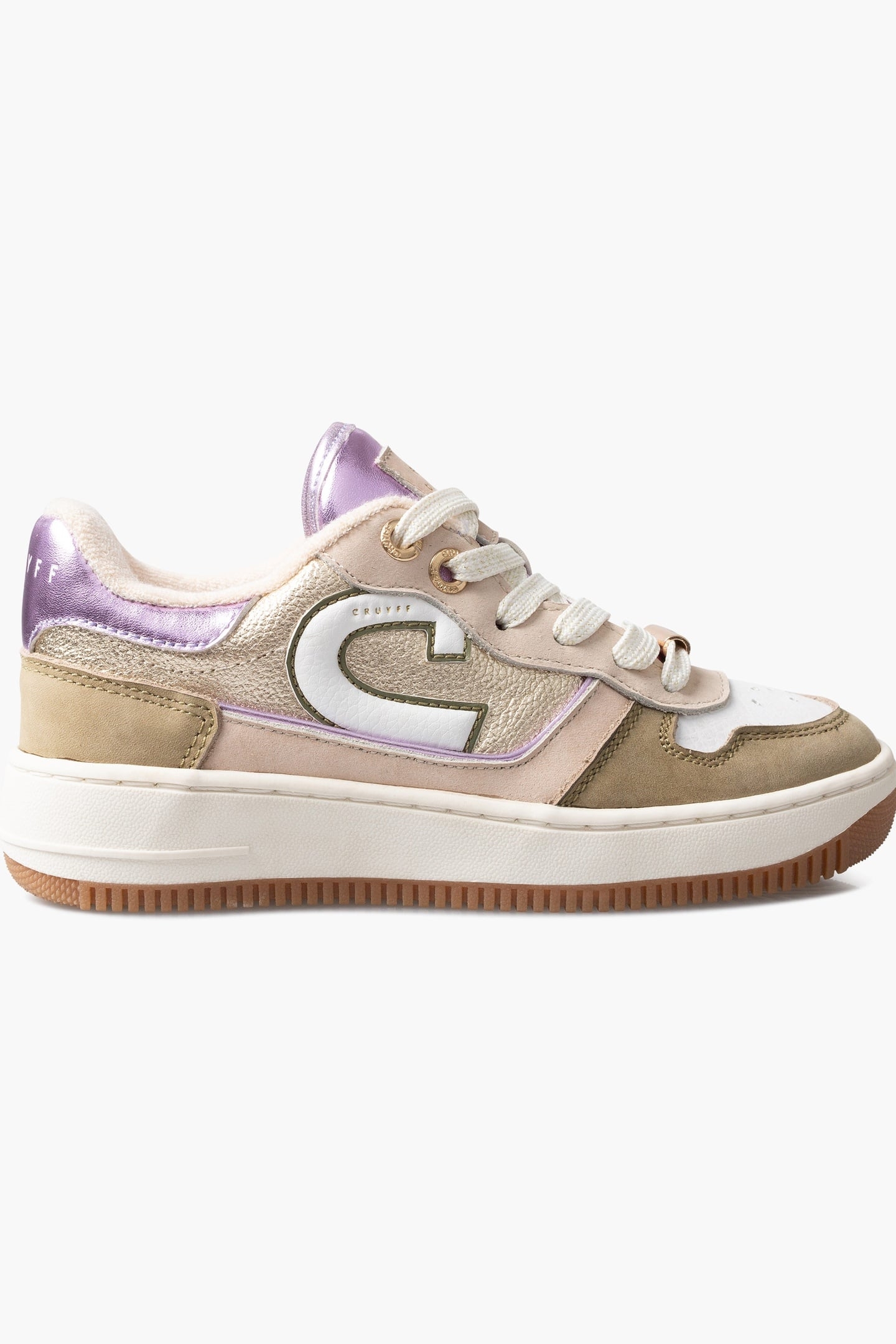 GIRLS CAMPO LOW GREEN/GOLD 1