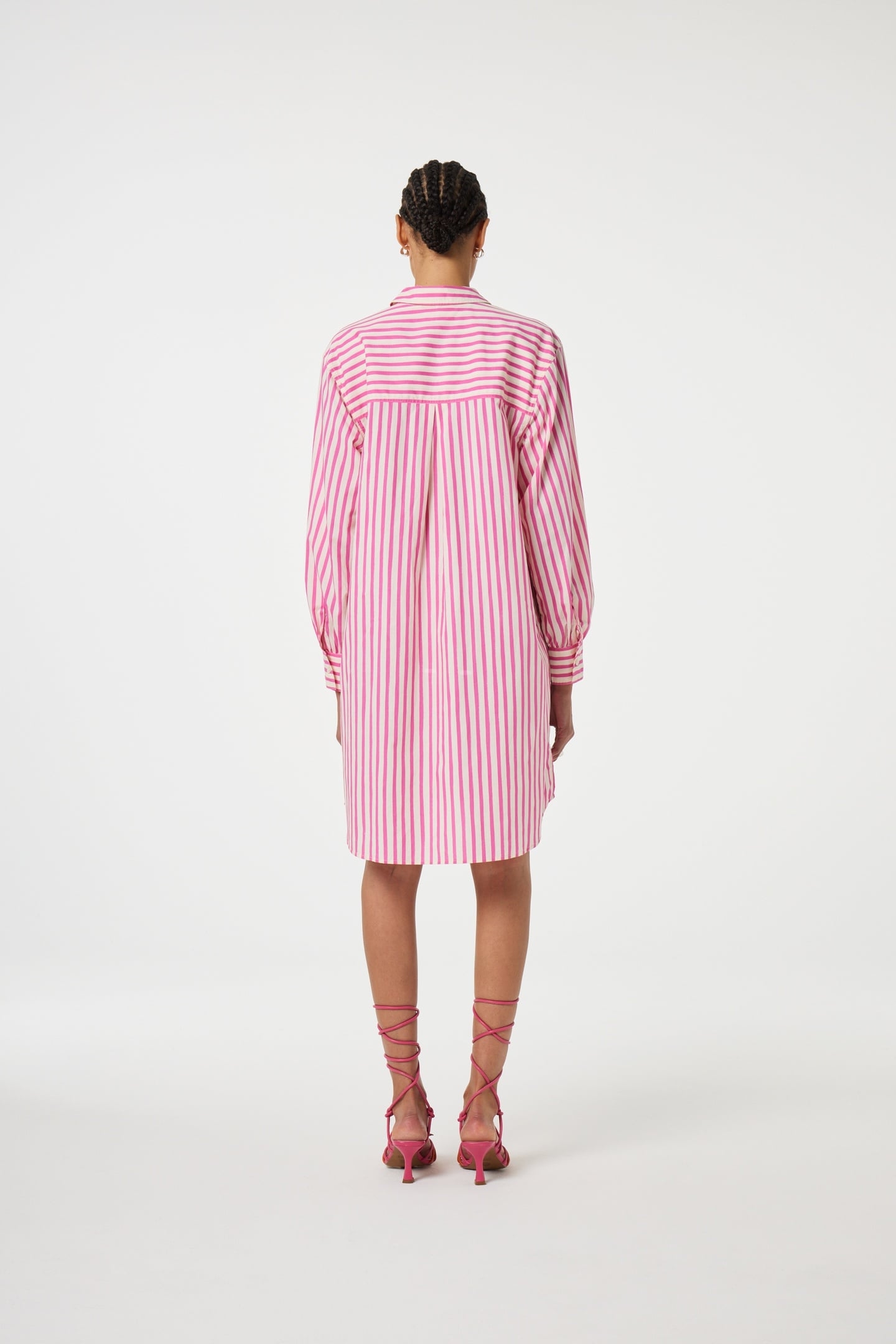 ALLIE DRESS PINK DREAM/WARM WHITE 3