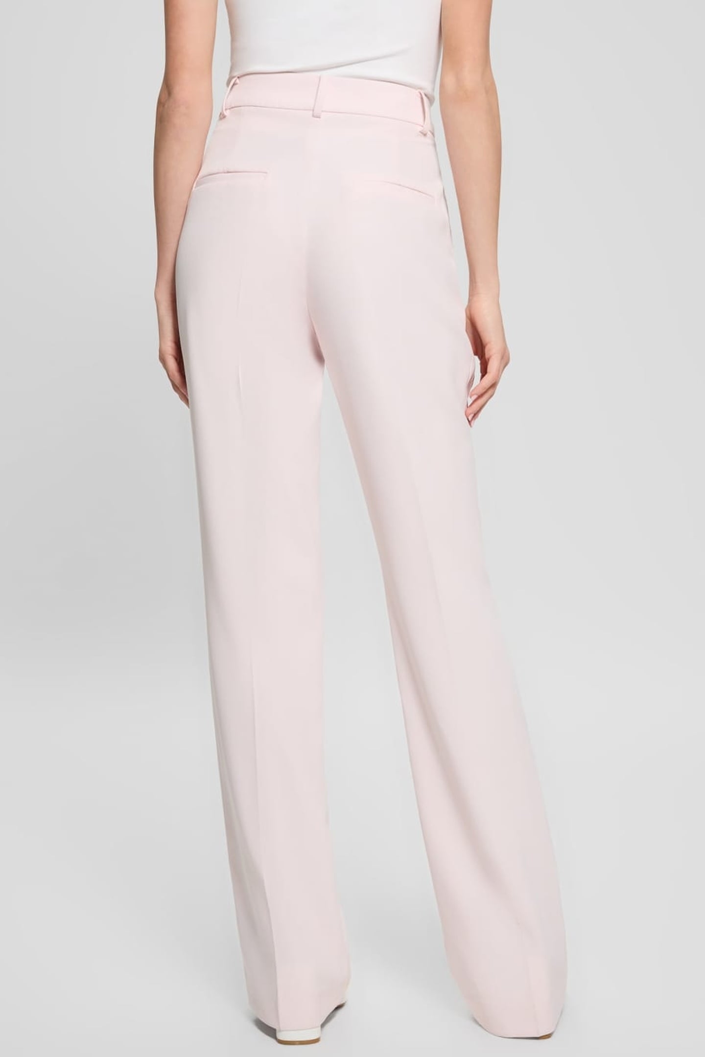 GUESS ECO NEW CARLA CREPE PANT LOW KEY PINK 1